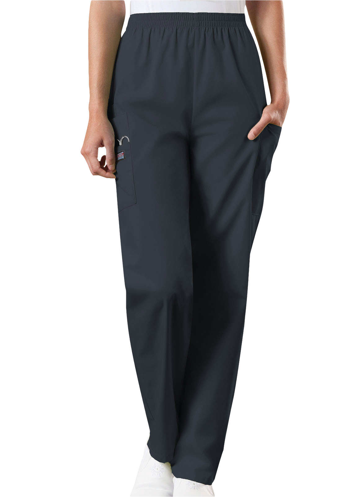 Cherokee 4200 Unisex Pull-On Scrub Trousers Pewter Grey M