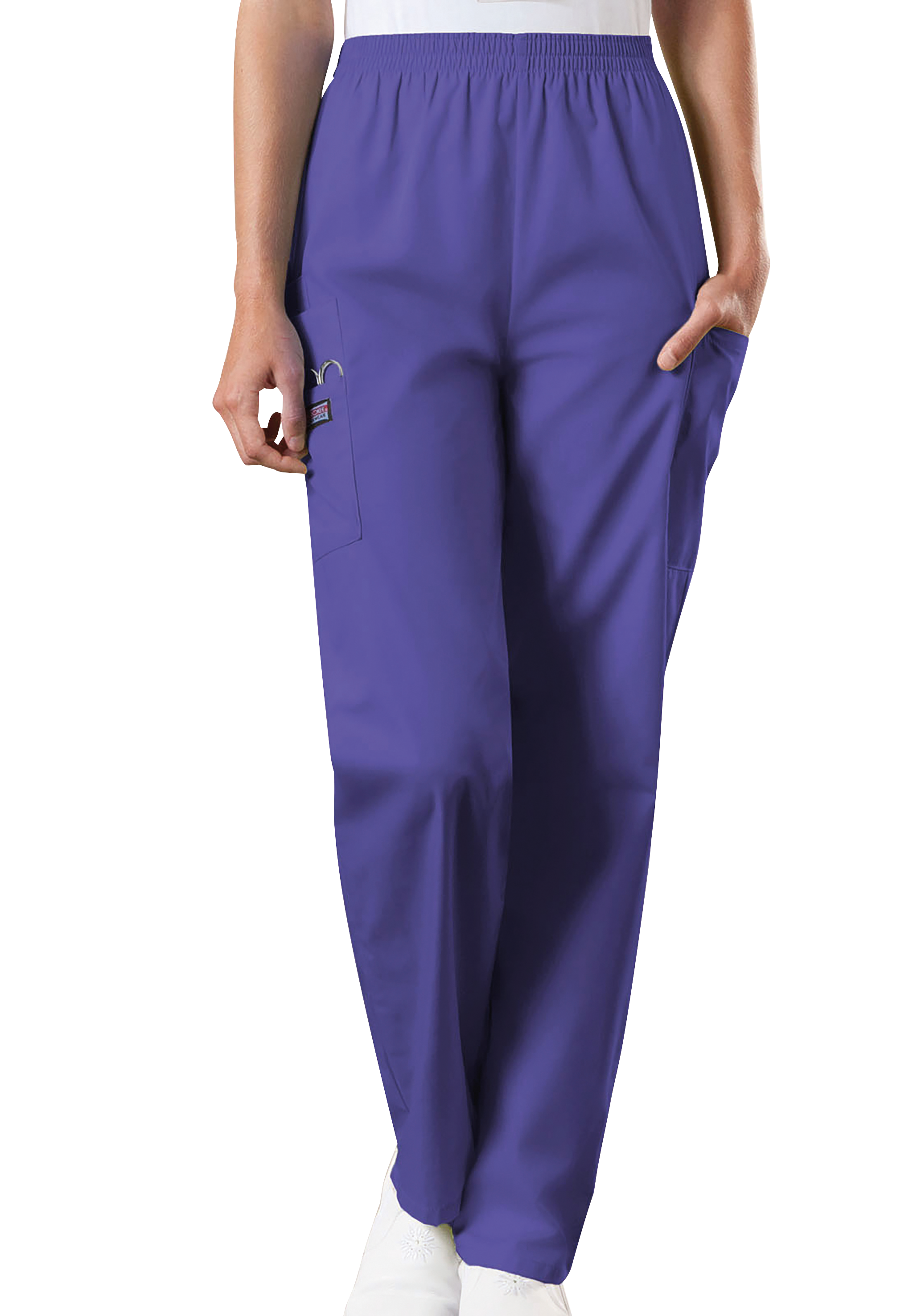 Cherokee 4200 Unisex Pull-On Scrub Trousers Grape Blue XS