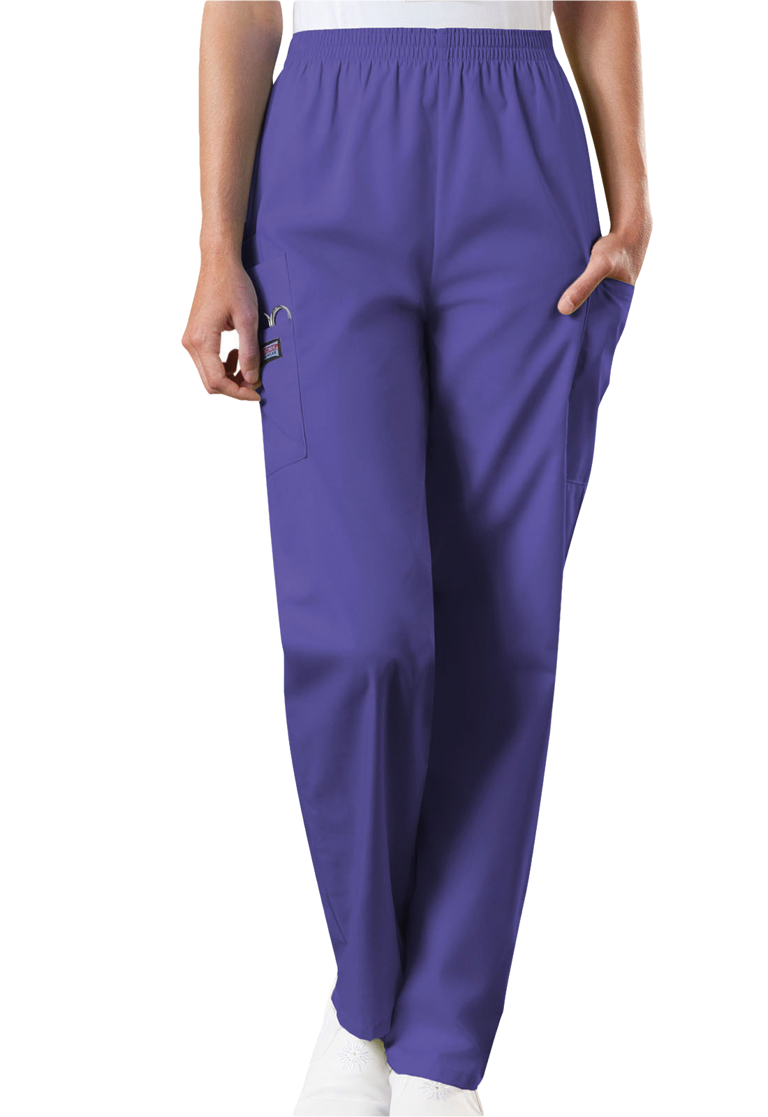 Cherokee 4200 Unisex Pull-On Scrub Trousers Grape Blue L
