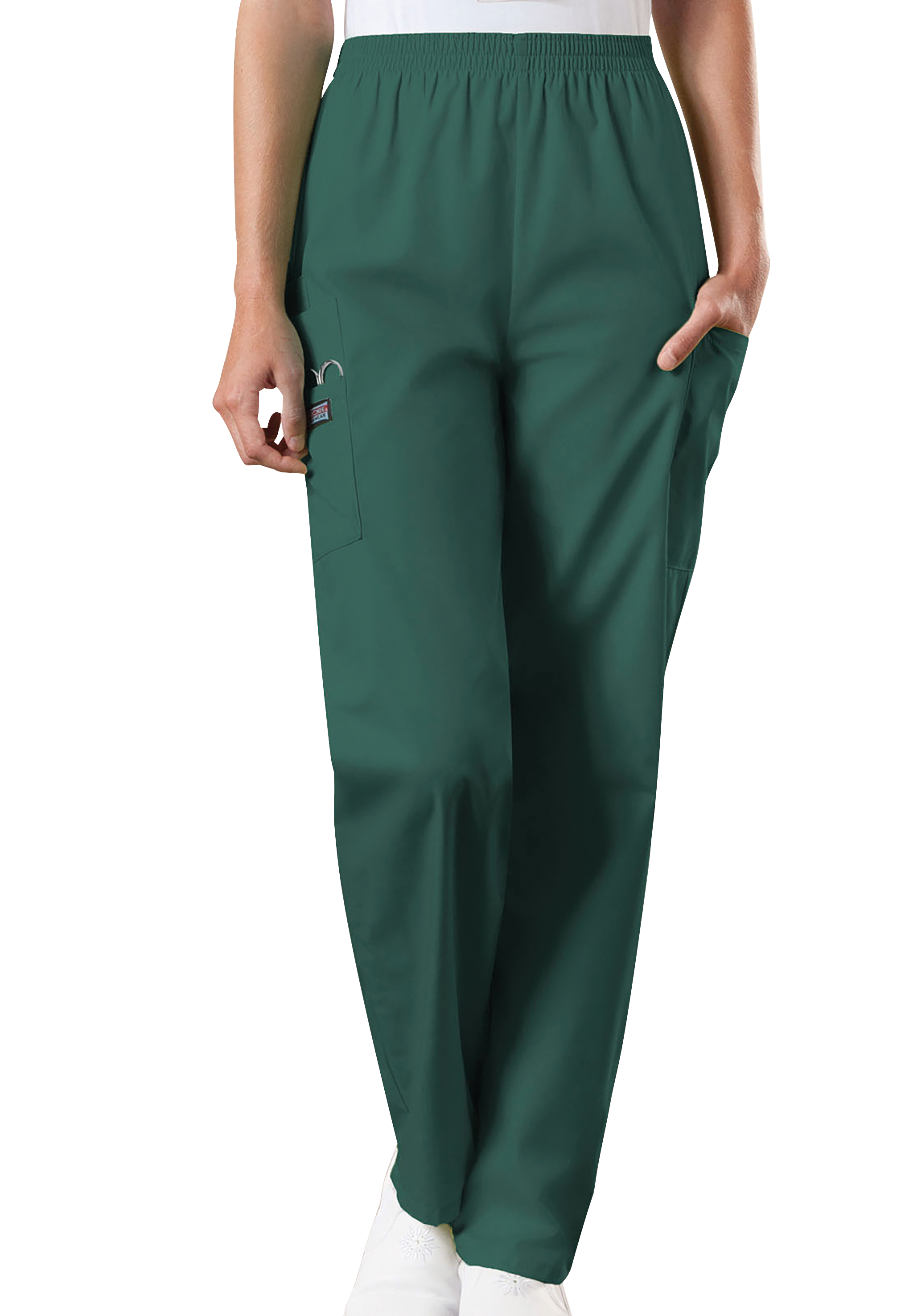 Cherokee 4200 Unisex Pull-On Scrub Trousers Hunter Green XS
