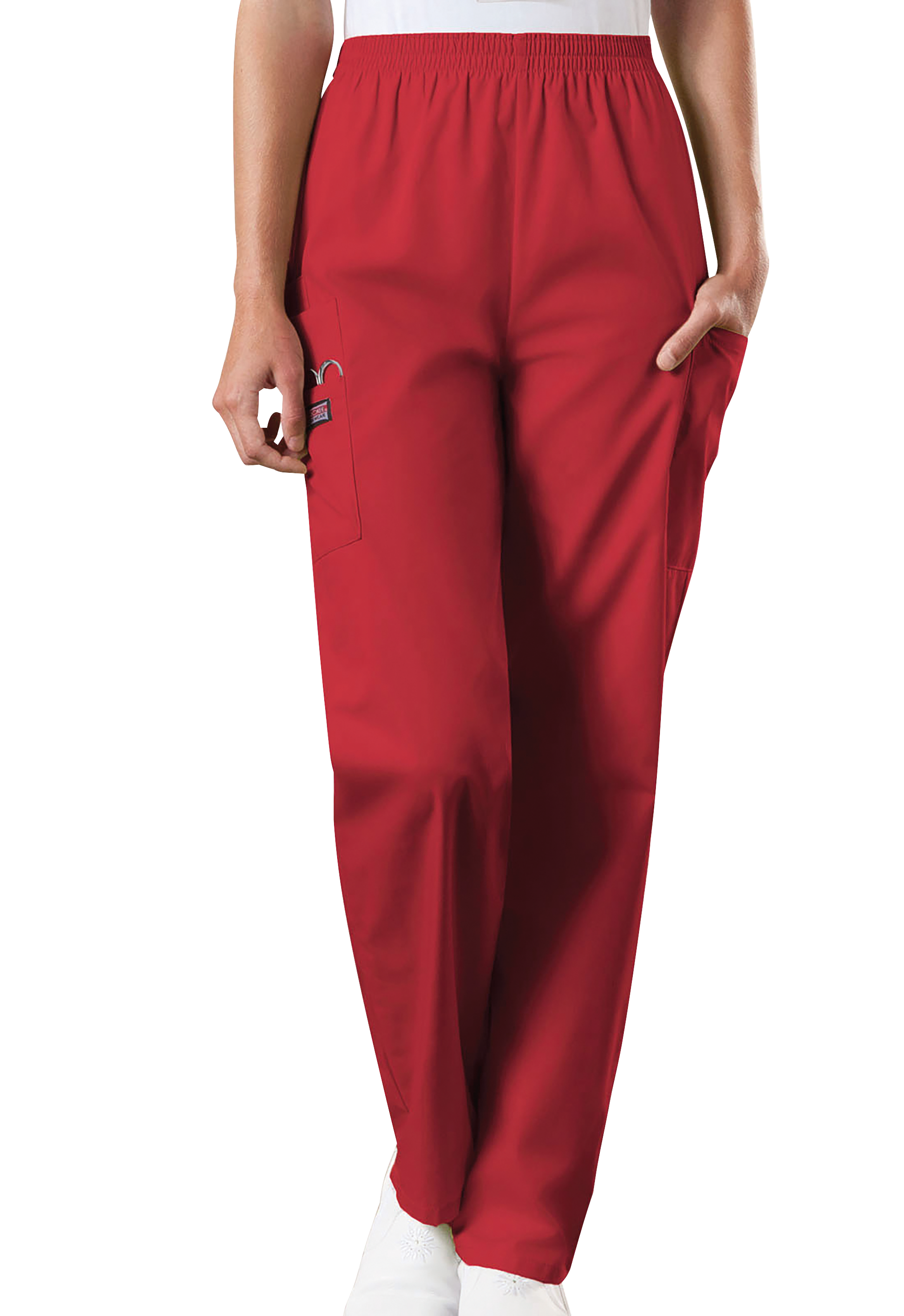 Cherokee 4200 Unisex Pull-On Scrub Trousers Red S