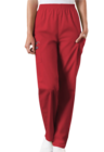 Cherokee 4200 Unisex Pull-On Scrub Trousers Red M