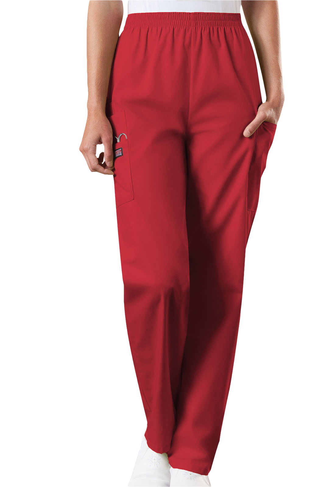 Cherokee 4200 Unisex Pull-On Scrub Trousers Red XXXL