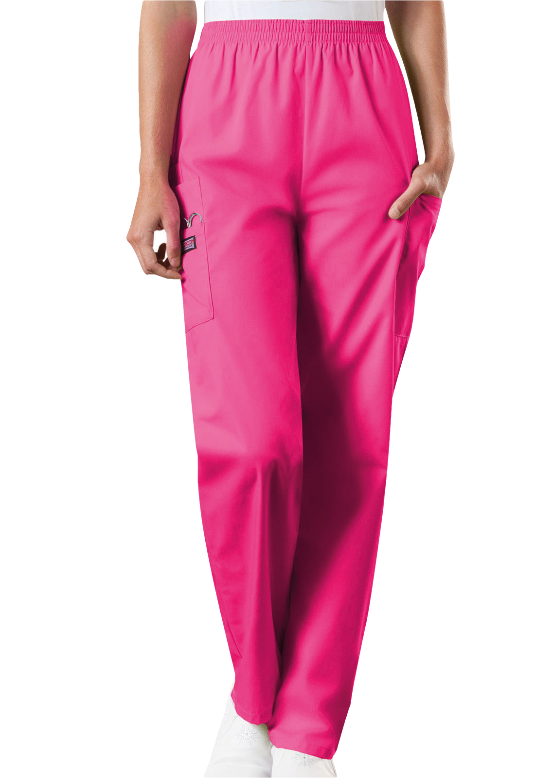Cherokee 4200 Unisex Pull-On Scrub Trousers Shocking Pink XL