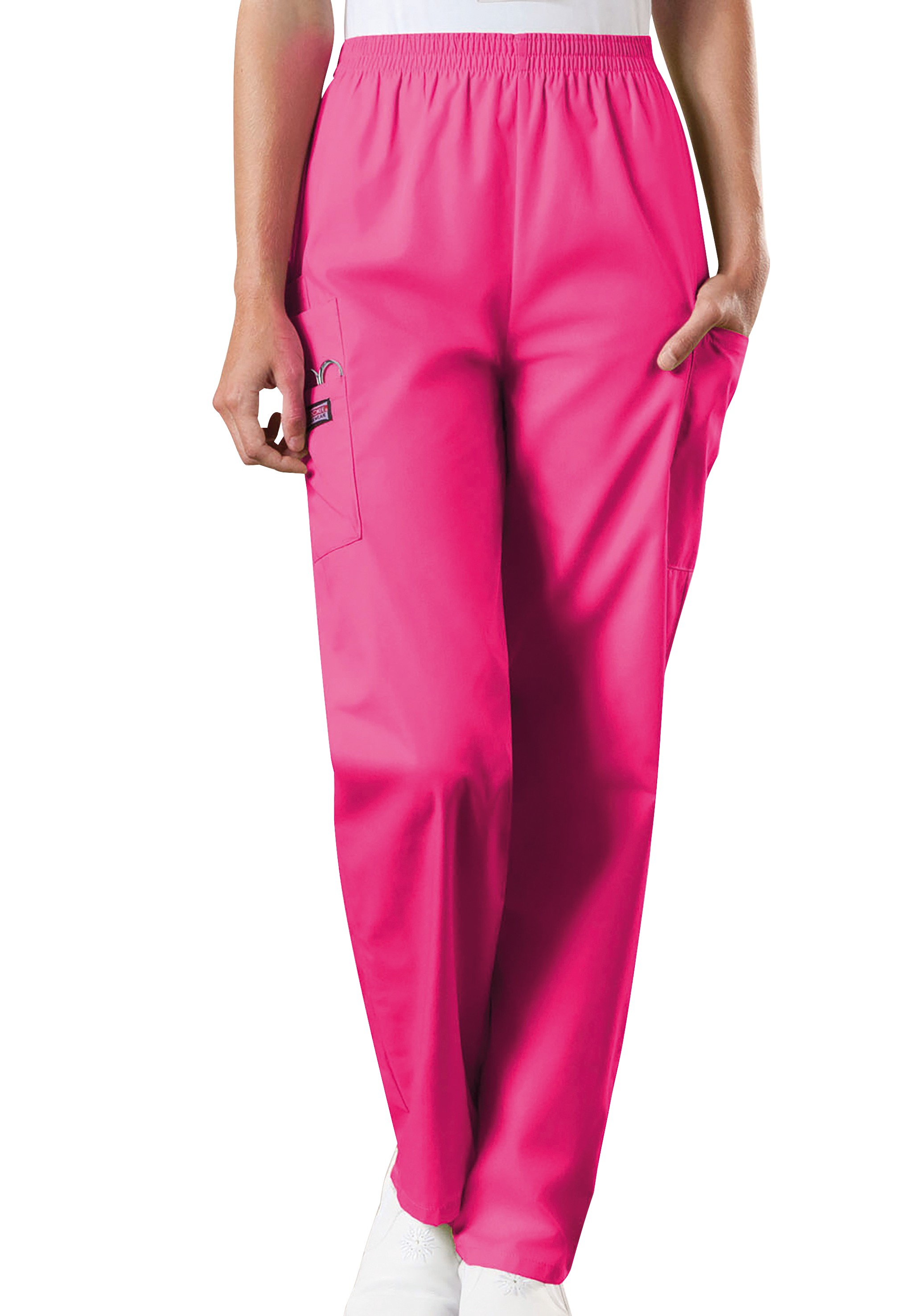 Cherokee 4200 Unisex Pull-On Scrub Trousers Shocking Pink XXXL