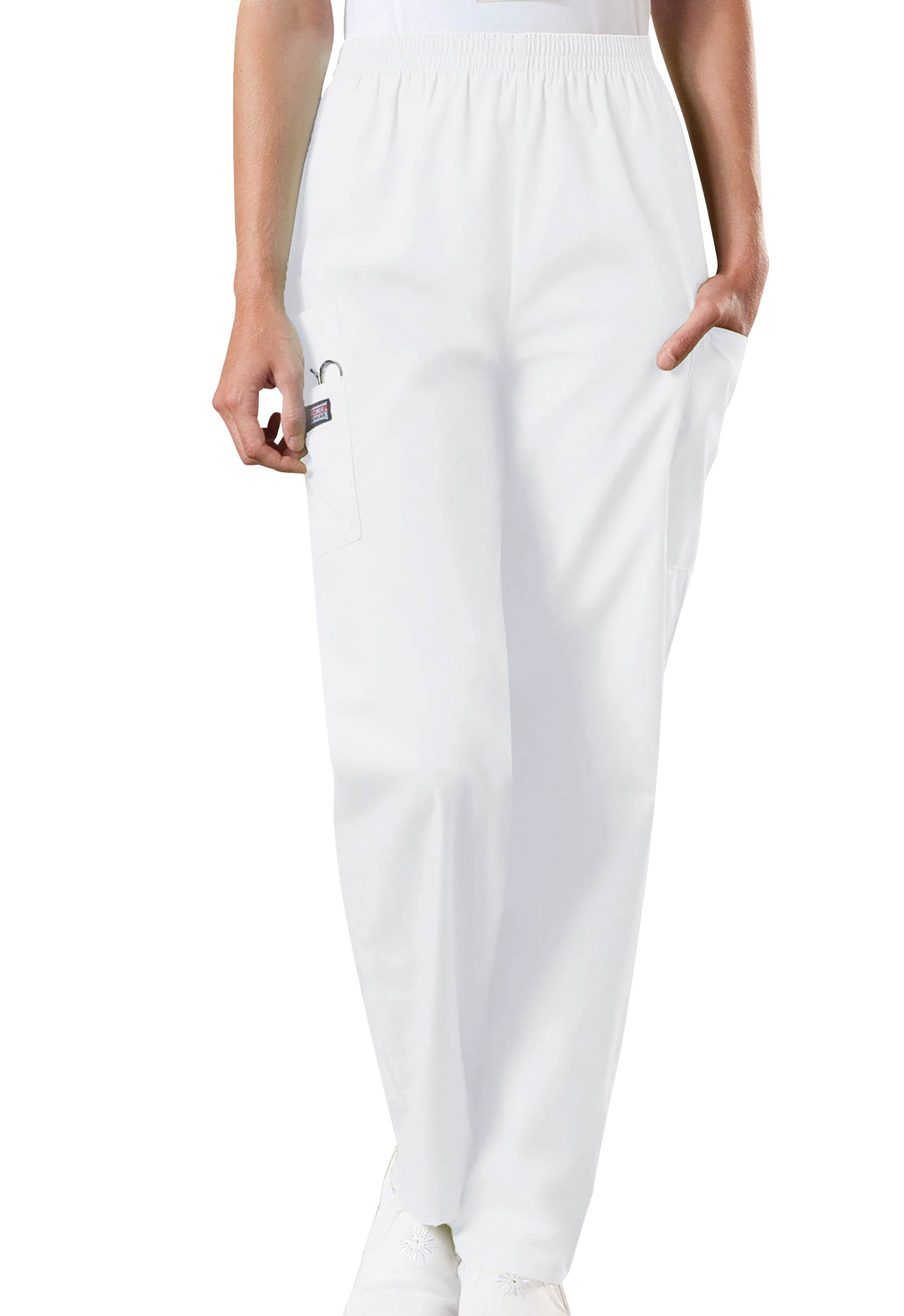 Cherokee 4200 Unisex Pull-On Scrub Trousers White M