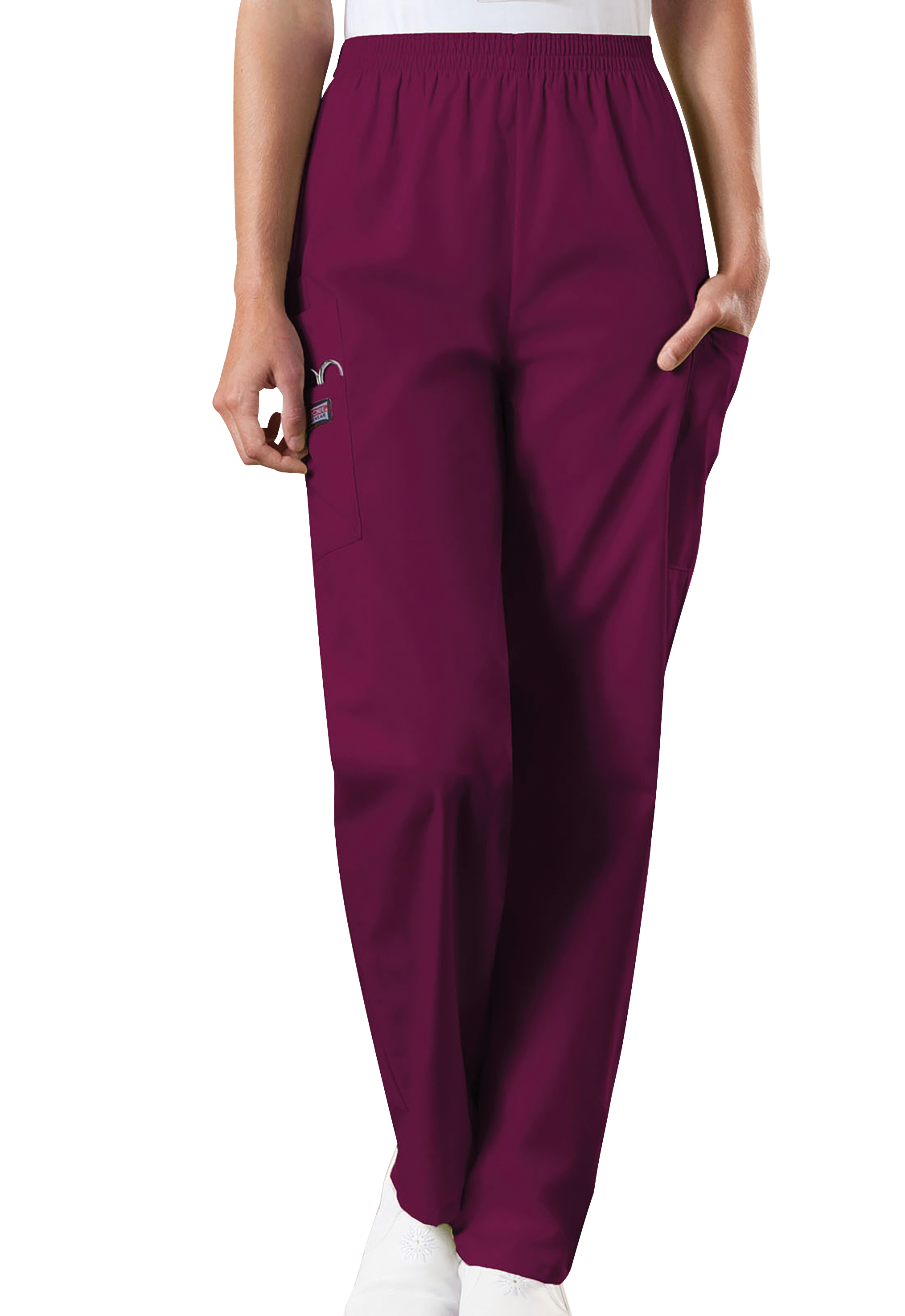 Cherokee 4200 Unisex Pull-On Scrub Trousers Wine Red XXL