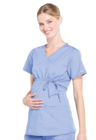 Cherokee WW685 Maternity Top Ciel Blue XL