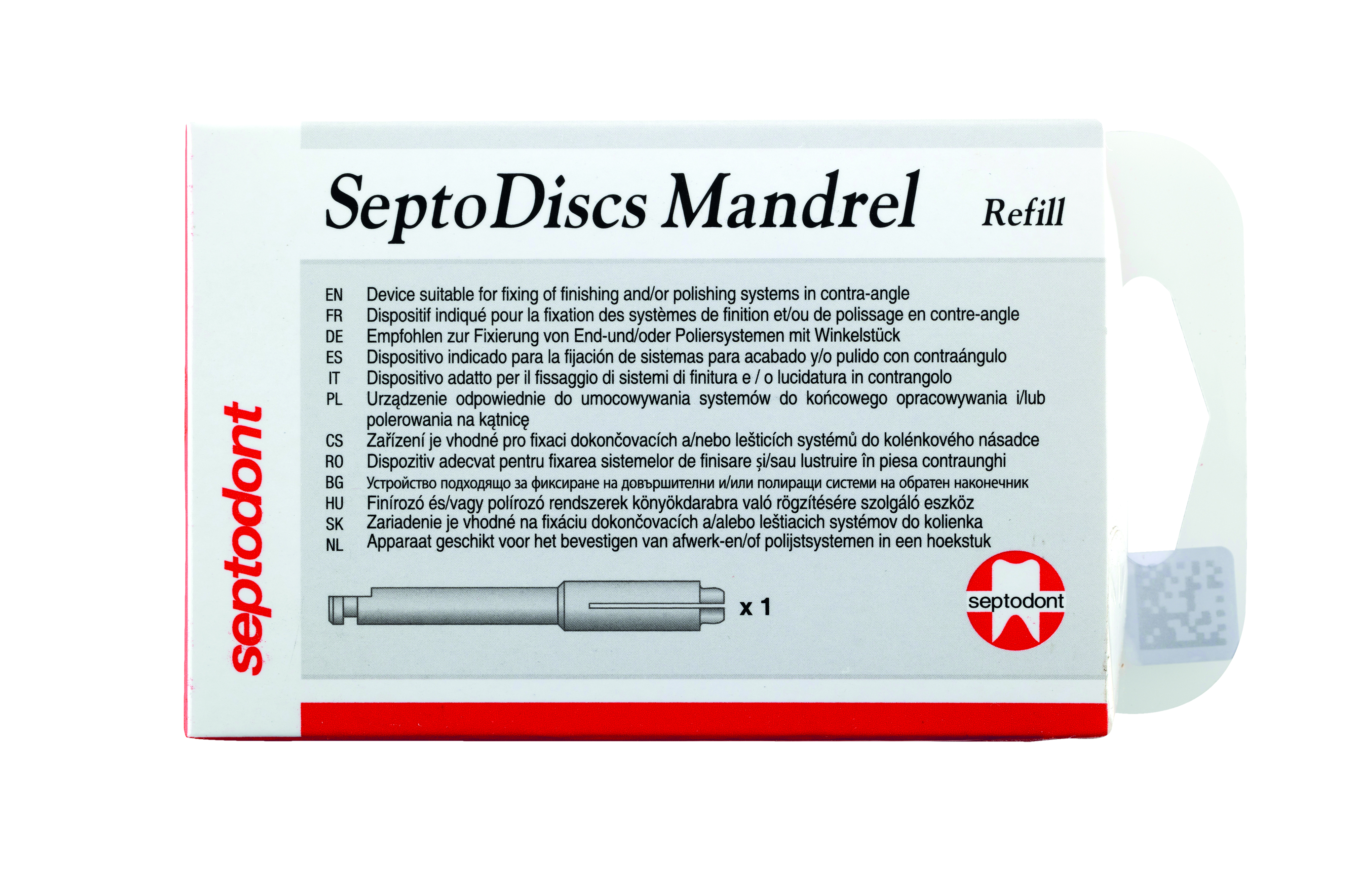 SeptoDisc Mandrel Pop-On