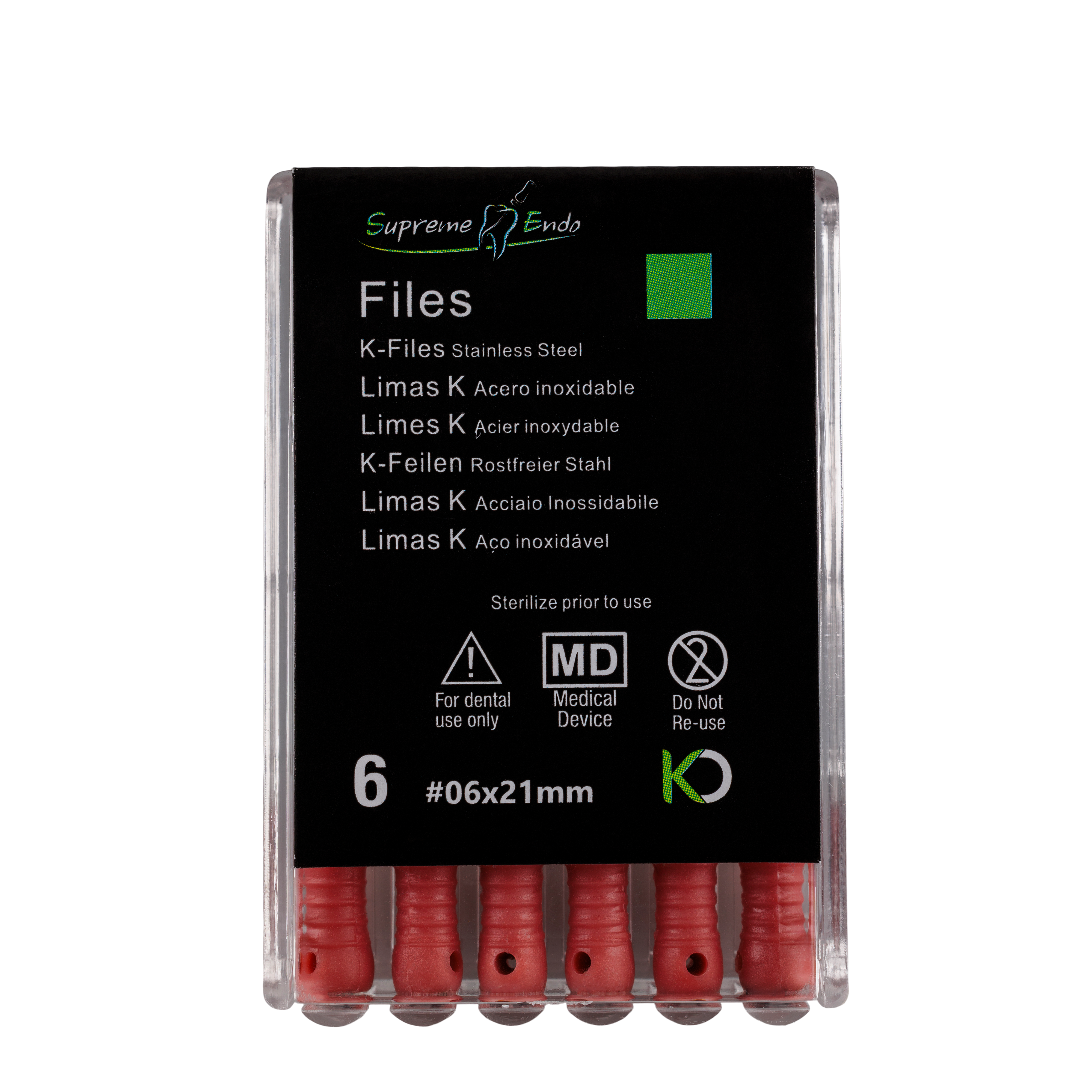 SE K Files 21mm Size 06 6pk