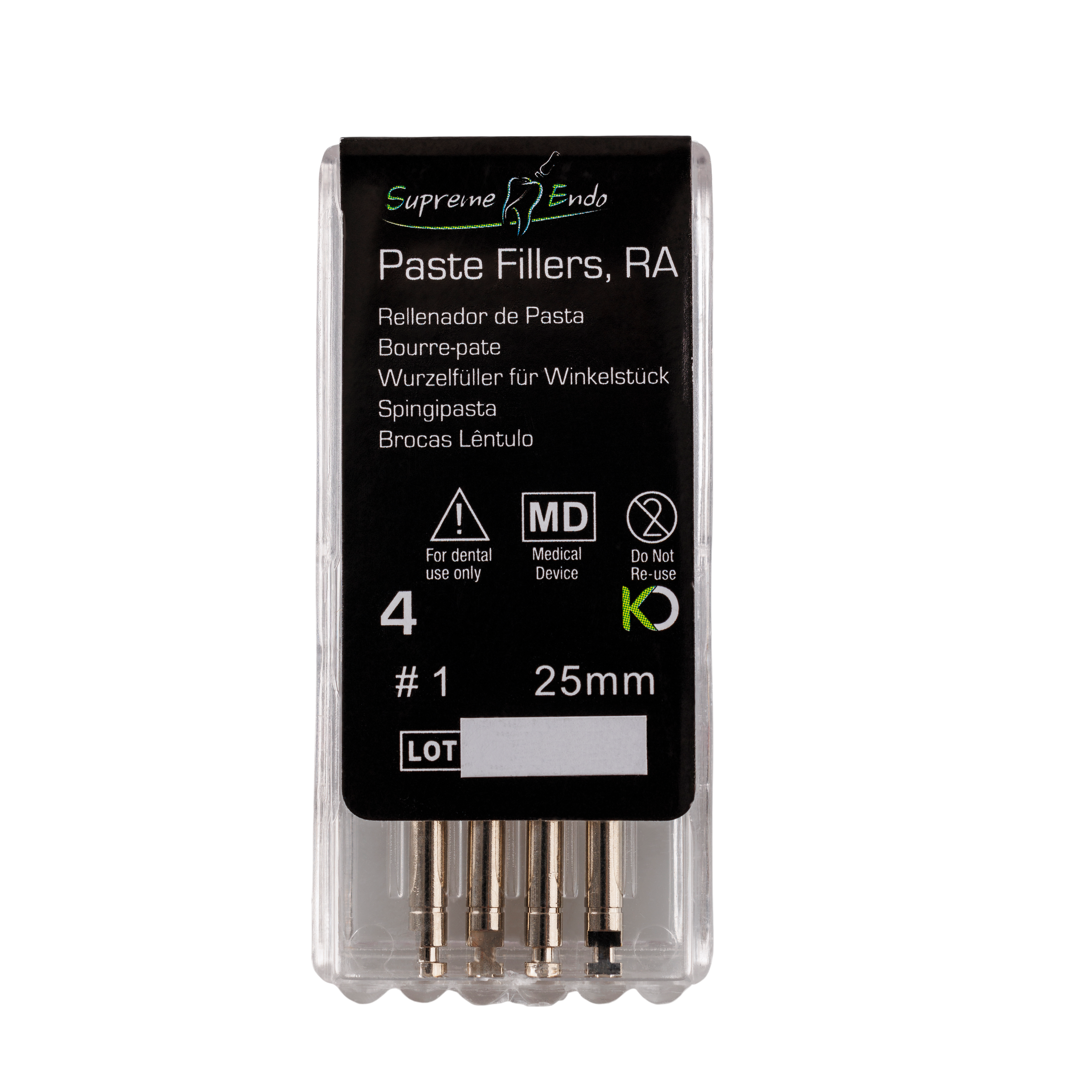 SE Paste Fillers 25mm Size 1 Red 6pk