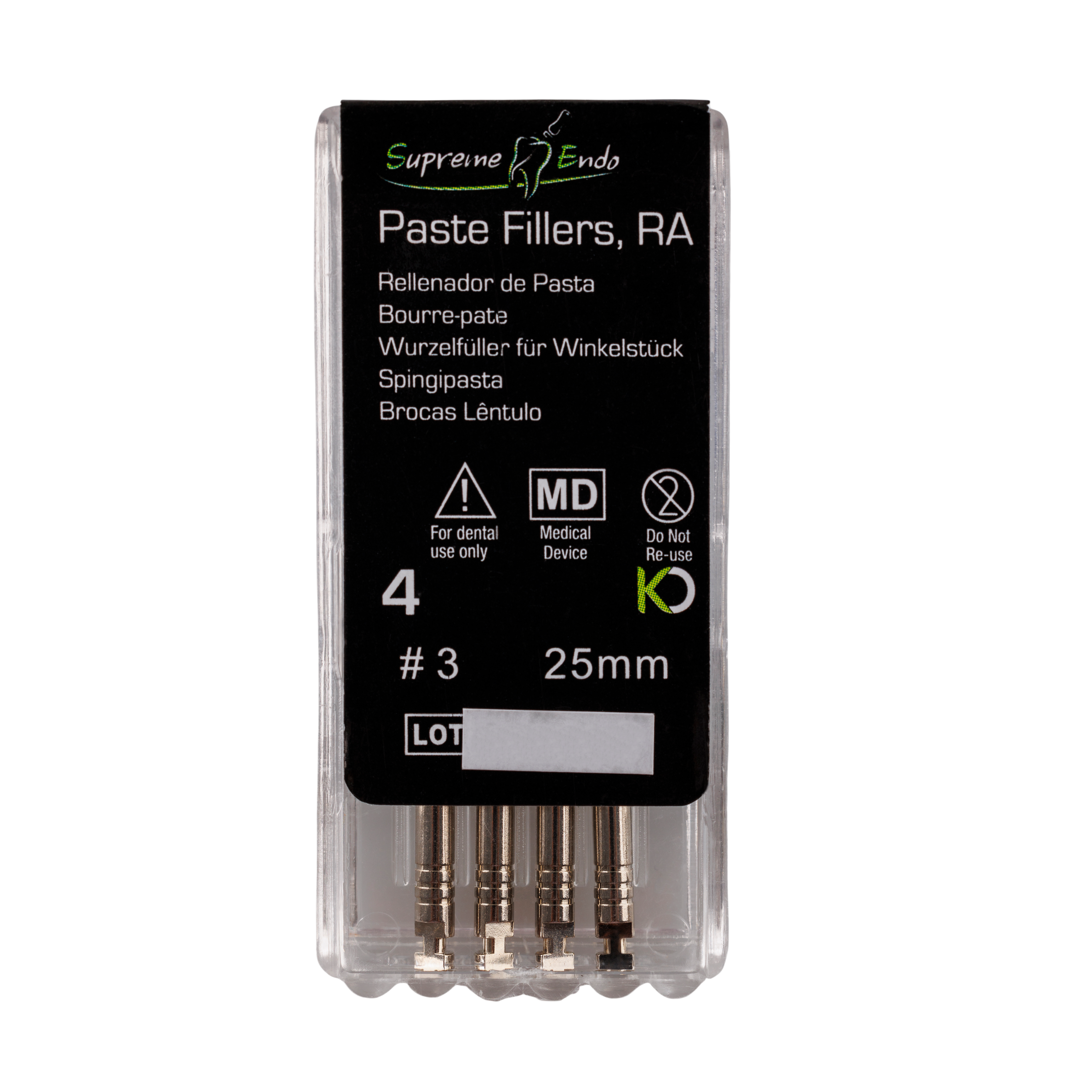 SE Paste Fillers 25mm Size 3 Green 6pk