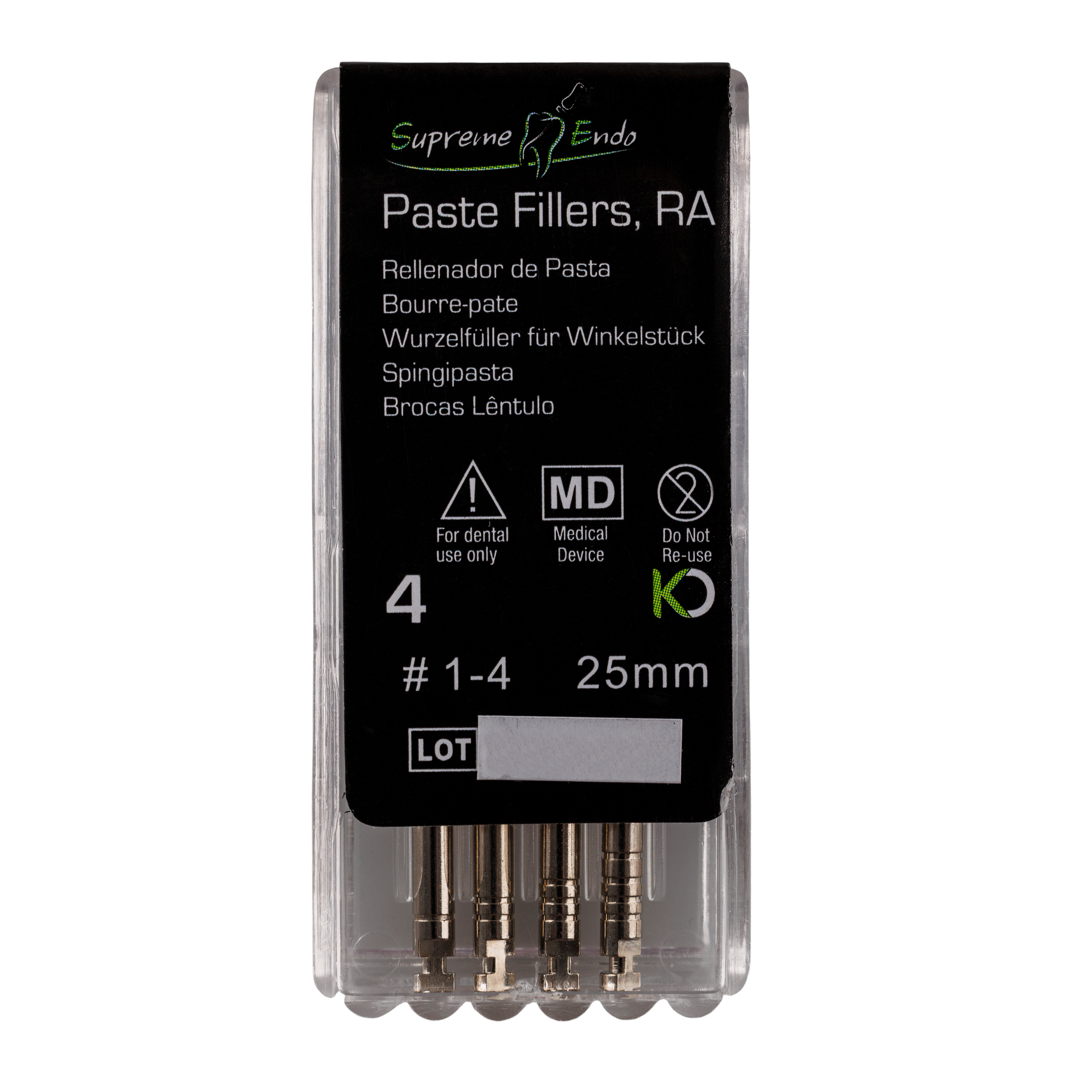 SE Paste Fillers 25mm Assorted Size 1-4