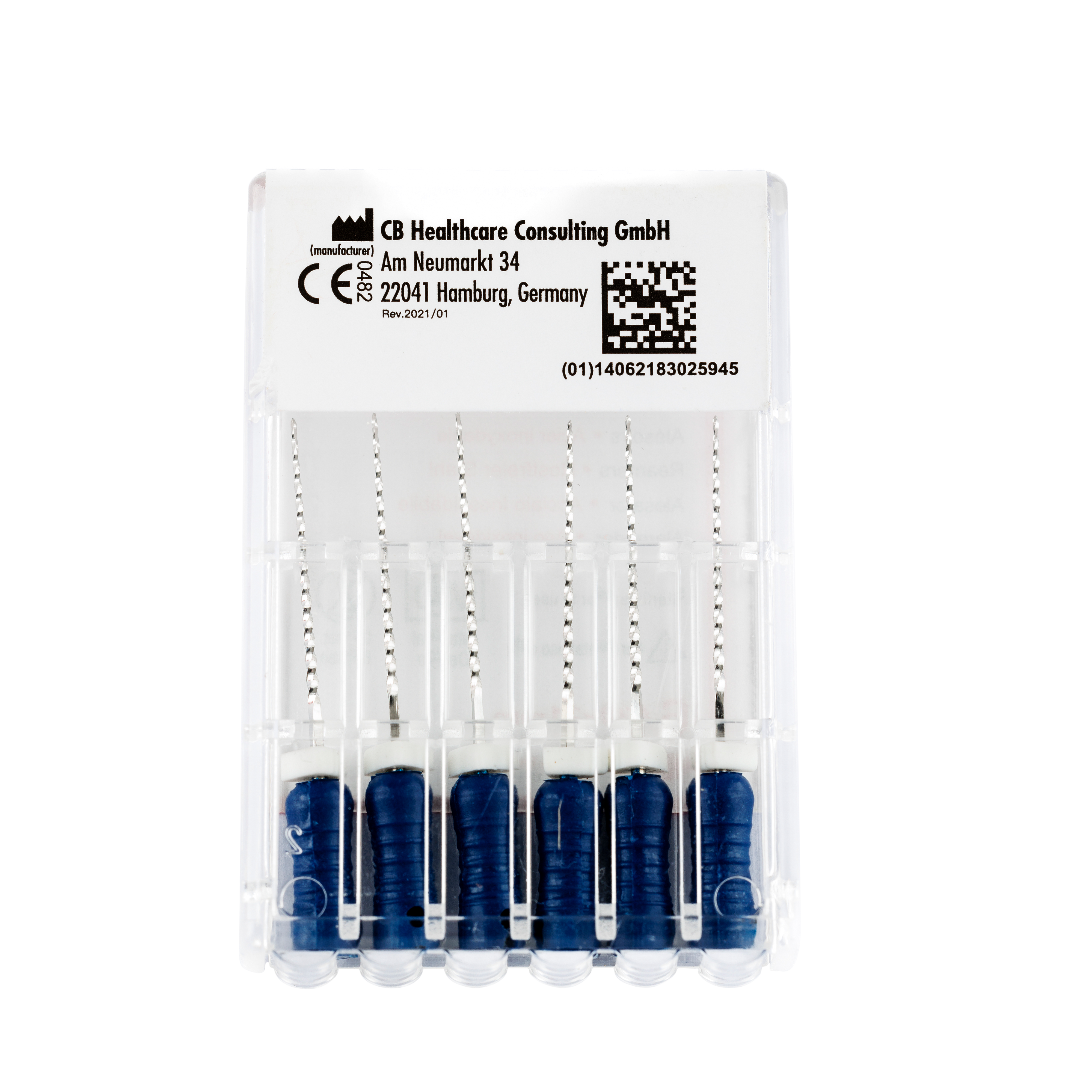 DEHP Reamers 21mm Size 30 6pk