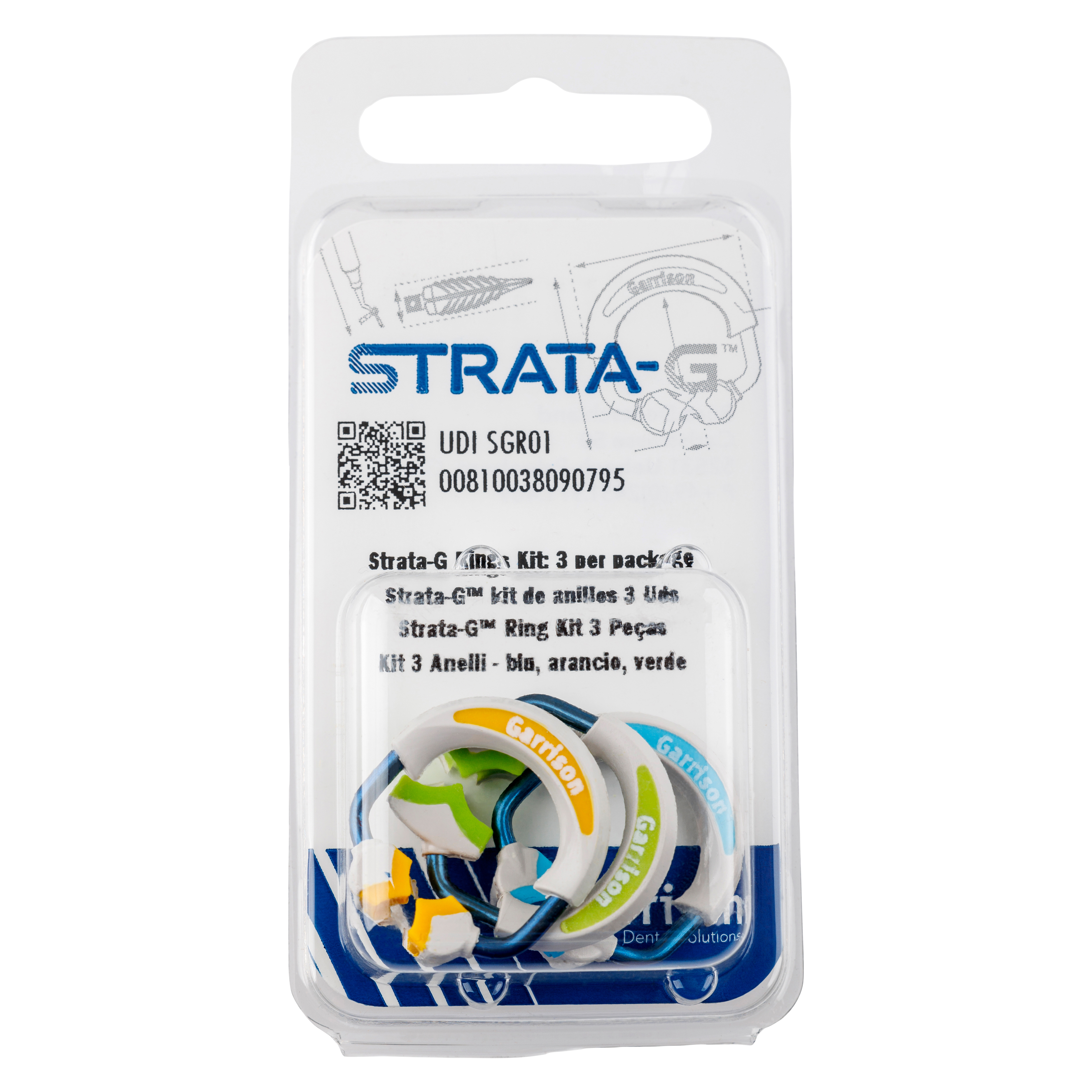 Strata-G Rings Kit 3pk