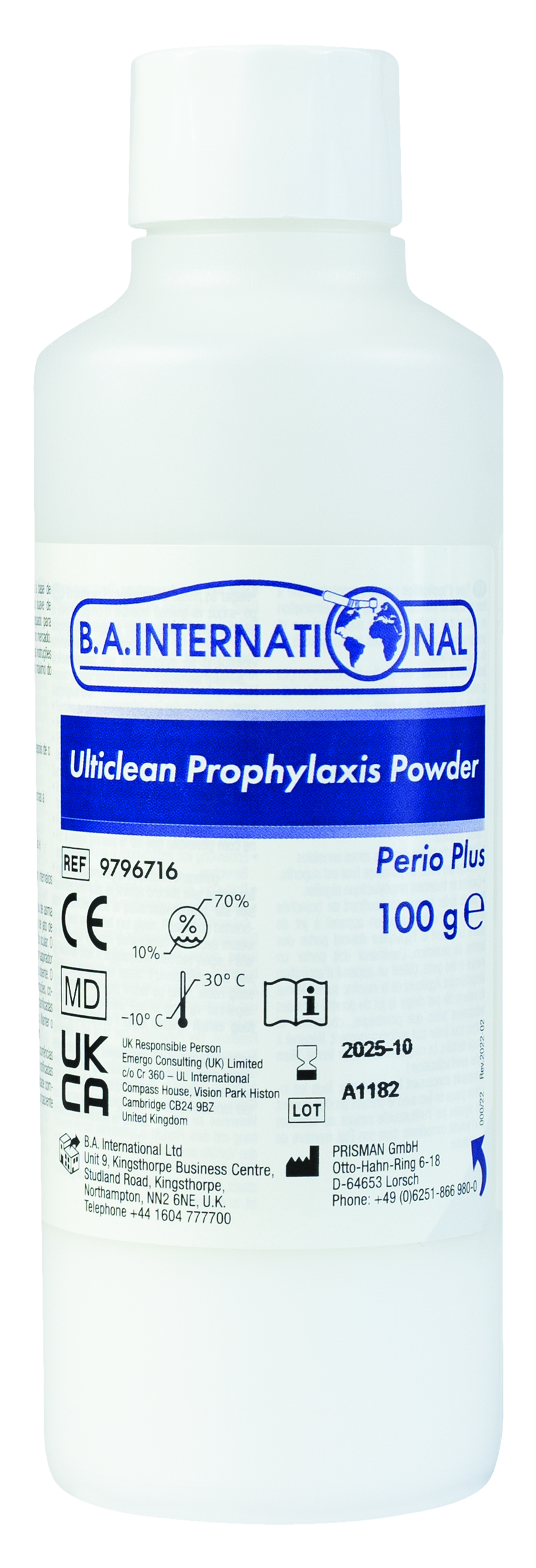 Ulticlean Prophylaxis Powder Perio Plus 100g 4pk