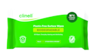 Clinell Biodegradable Surface Wipes 60pk