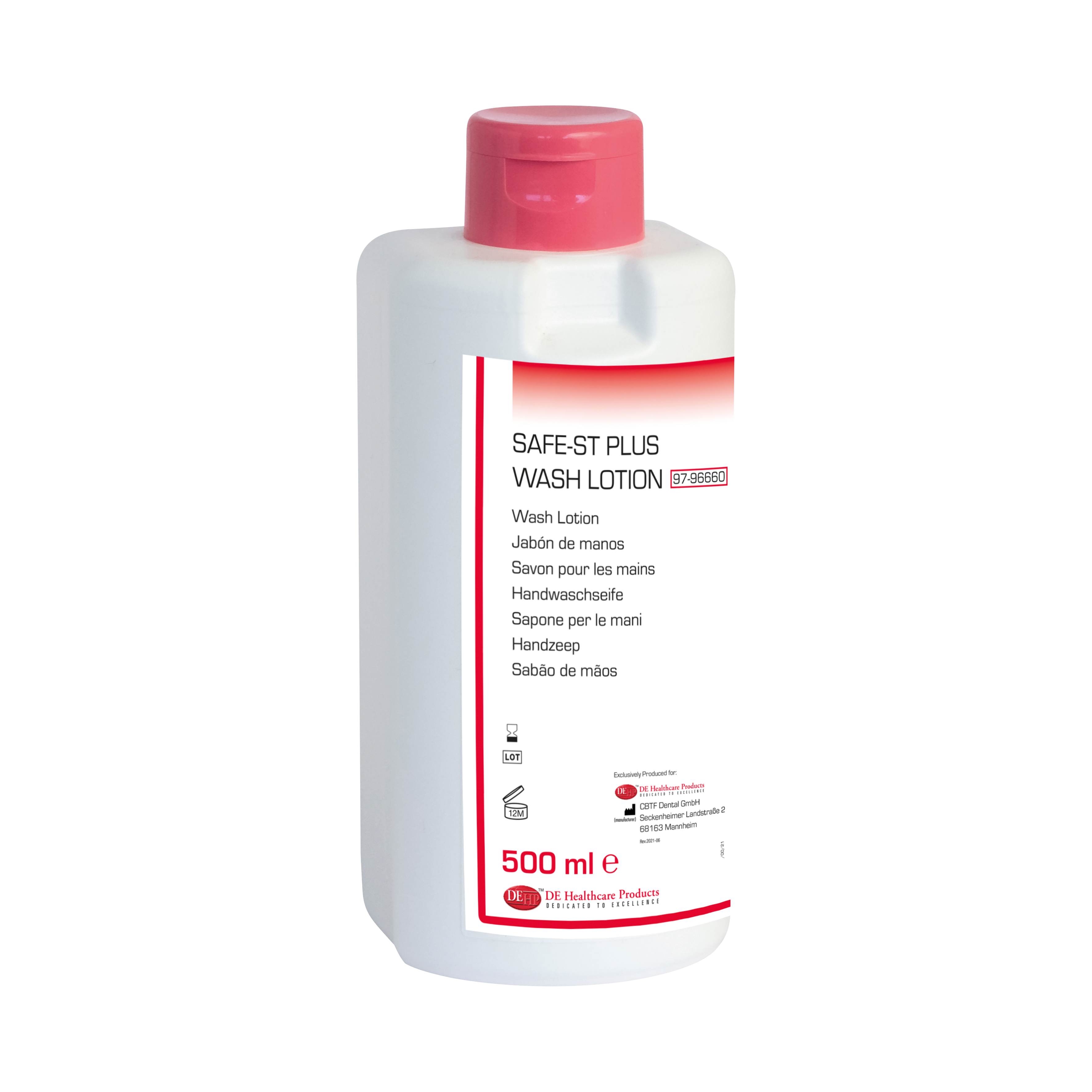 DEHP Safe-ST Plus Wash Lotion 500ml