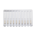 DEHP Barbed Broaches Sterile 25mm XXX-Fine White 10pk