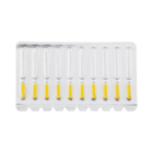 DEHP Barbed Broaches Sterile 25mm XX-Fine Yellow 10pk