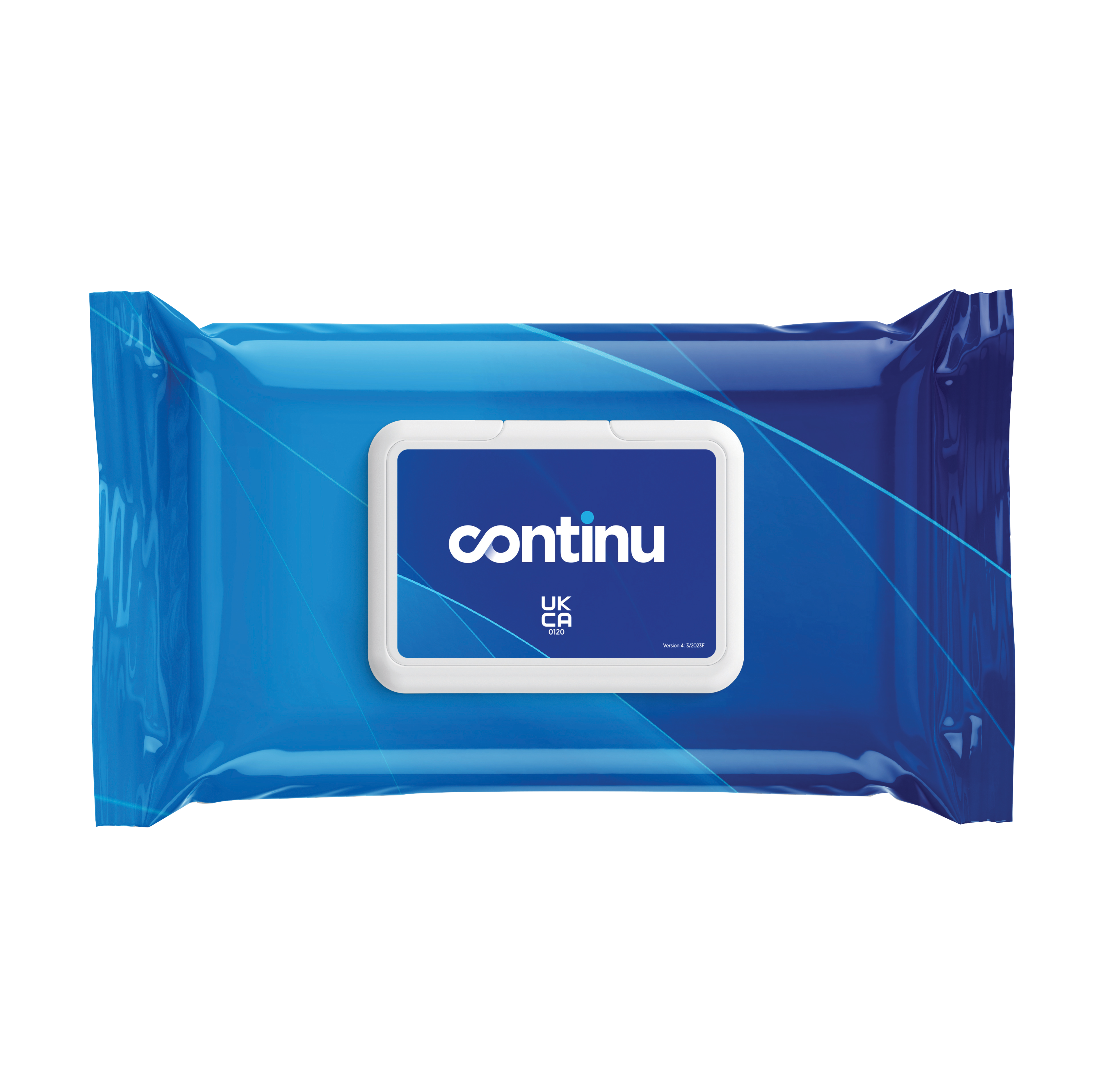 Continu 2 in 1 Wipes Flat Pack 200pk