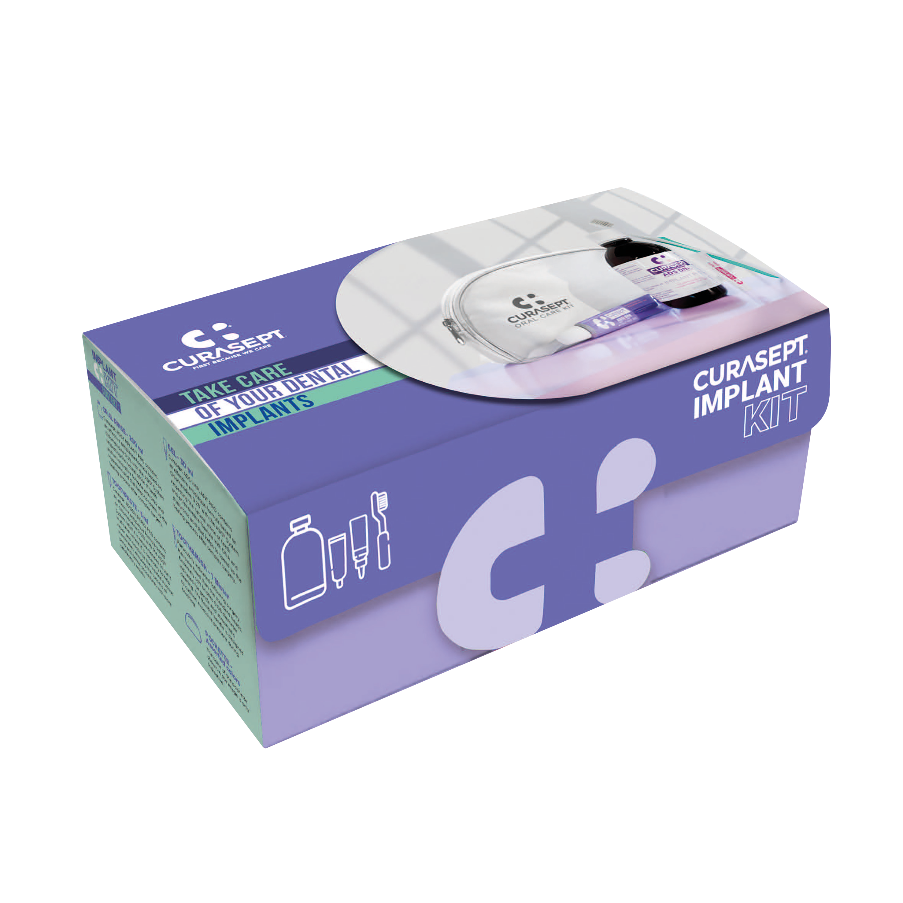 Curasept Implant Pro Kit Grey Bag