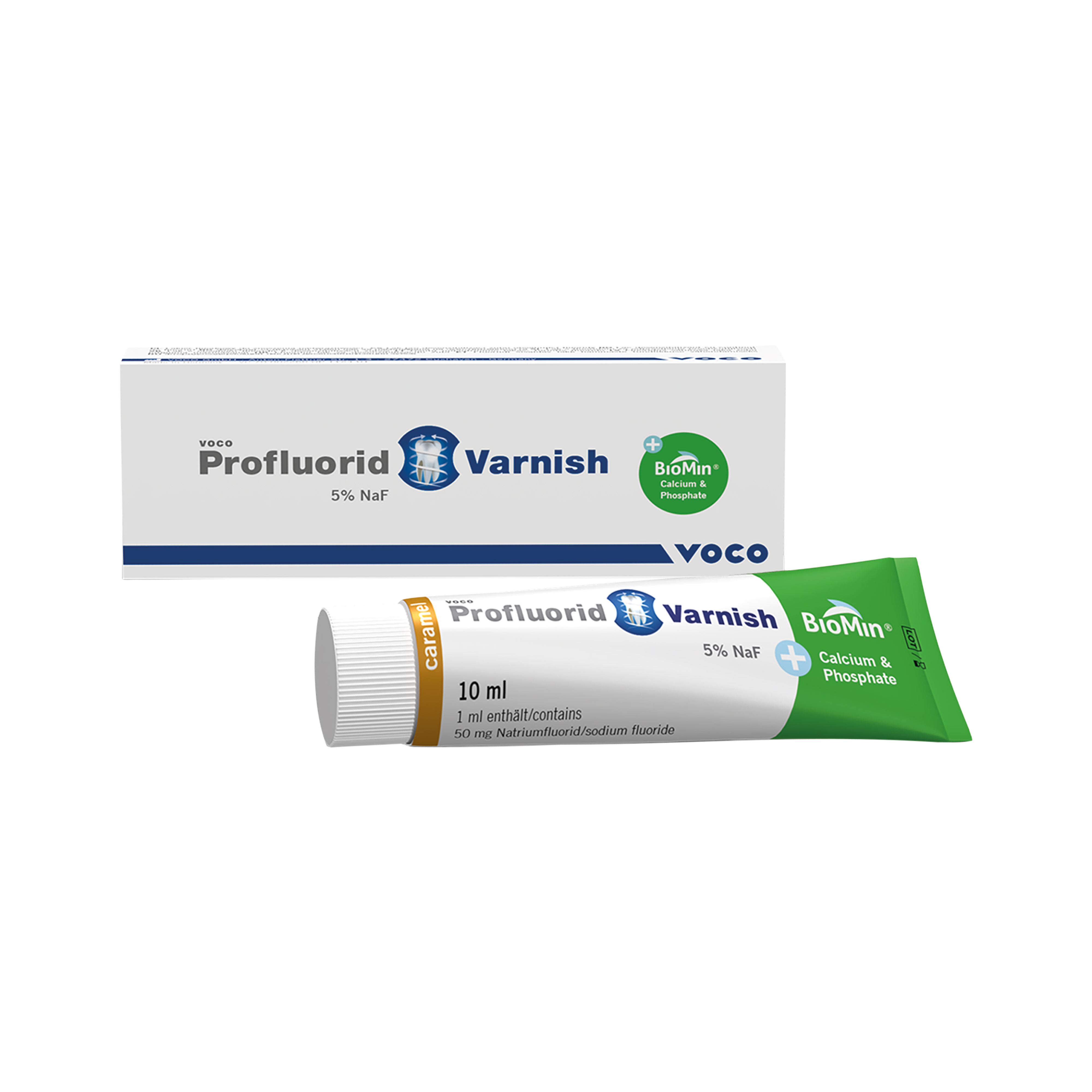Profluorid Varnish + BioMin Tube Caramel 10ml