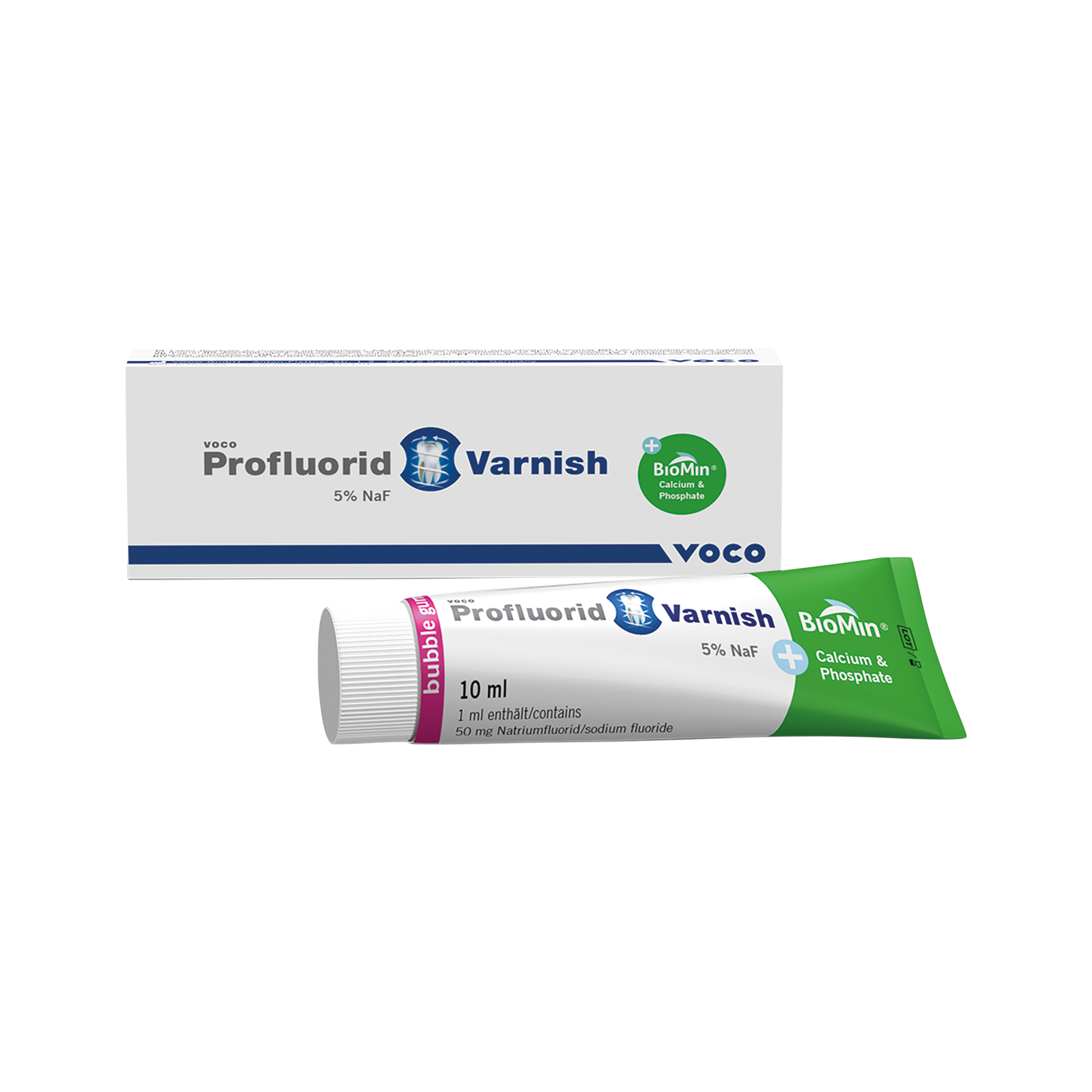 Profluorid Varnish + BioMin Tube Bubblegum 10ml