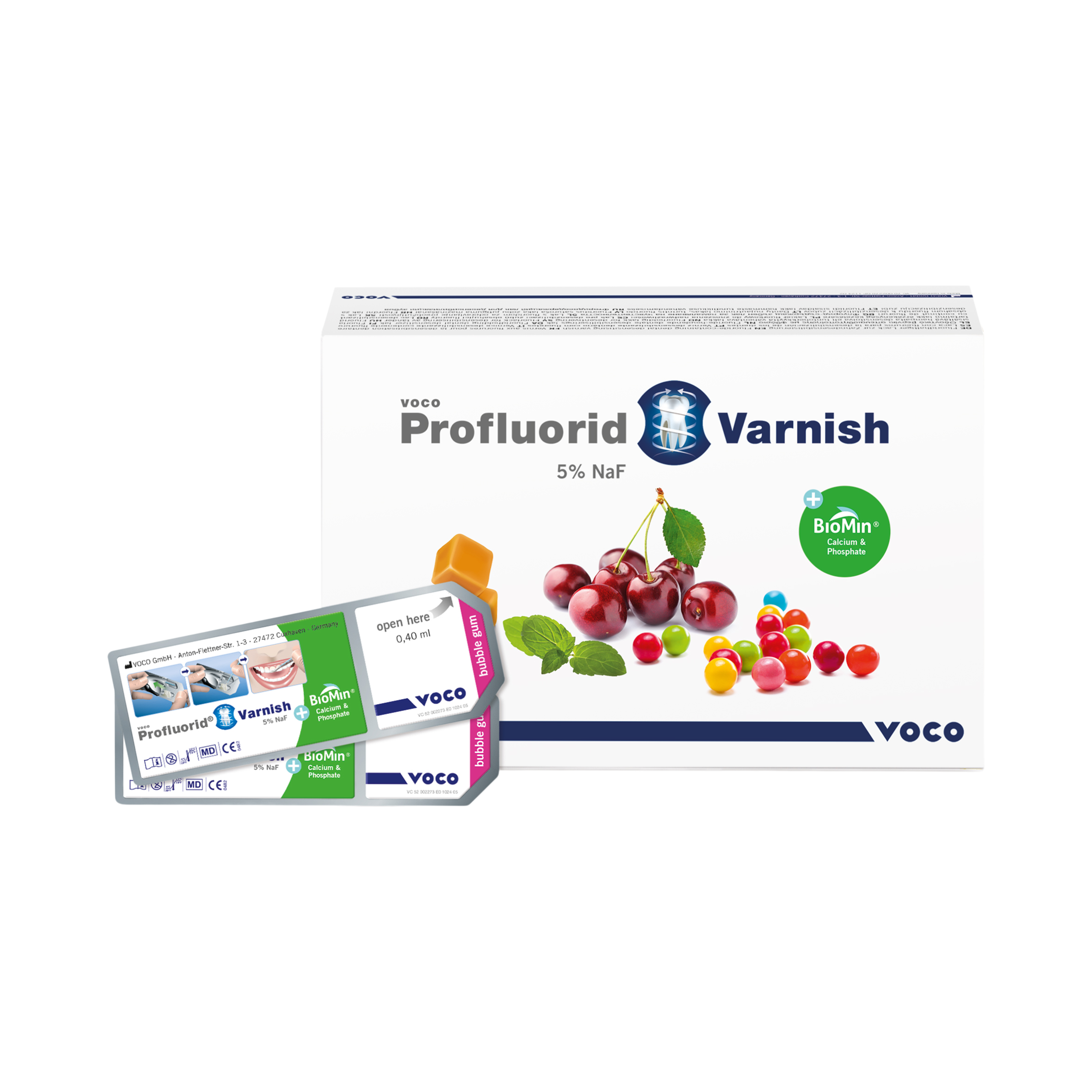 Profluorid Varnish + BioMin Bubblegum 0.4ml 50pk