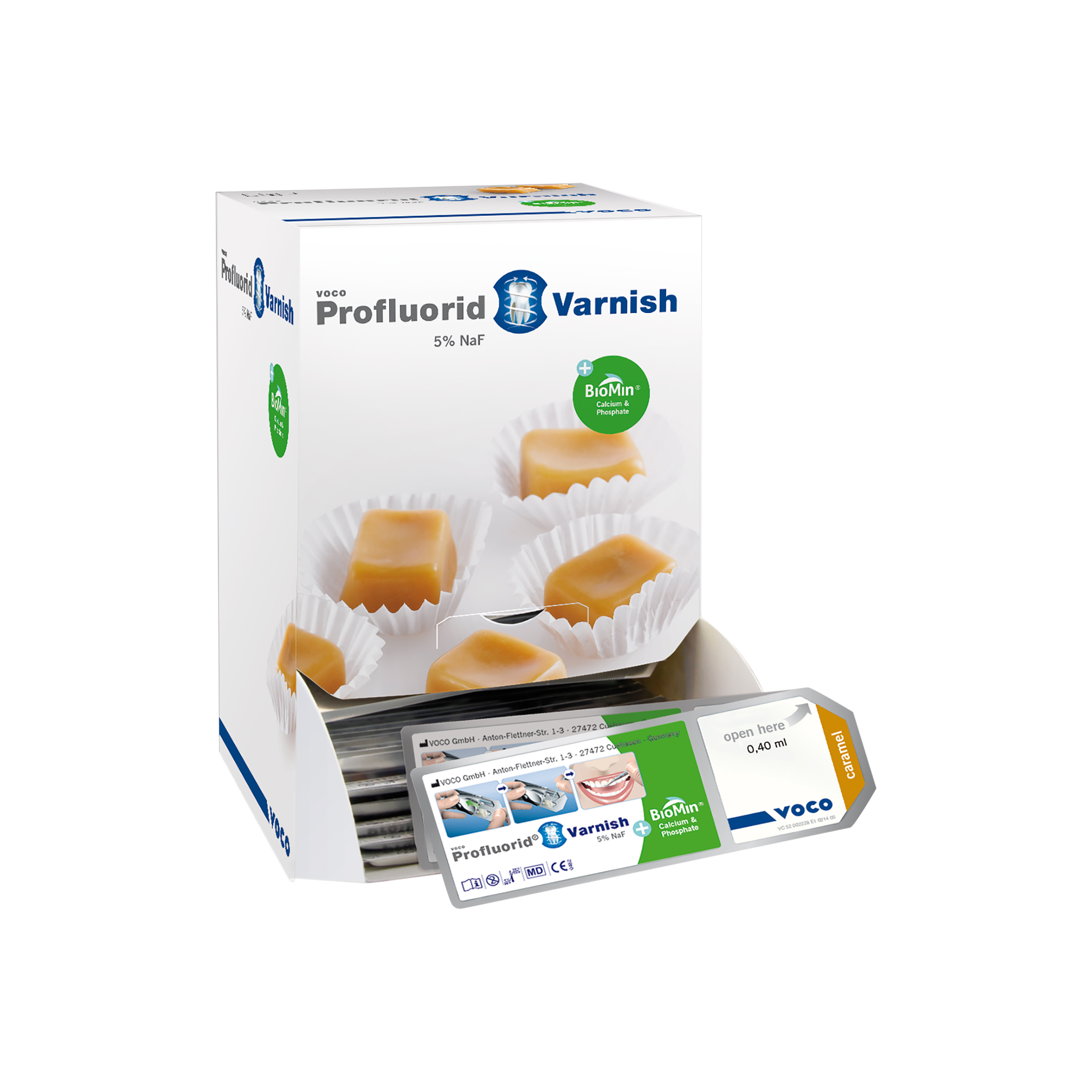 Profluorid Varnish + BioMin Caramel 0.4ml 200pk