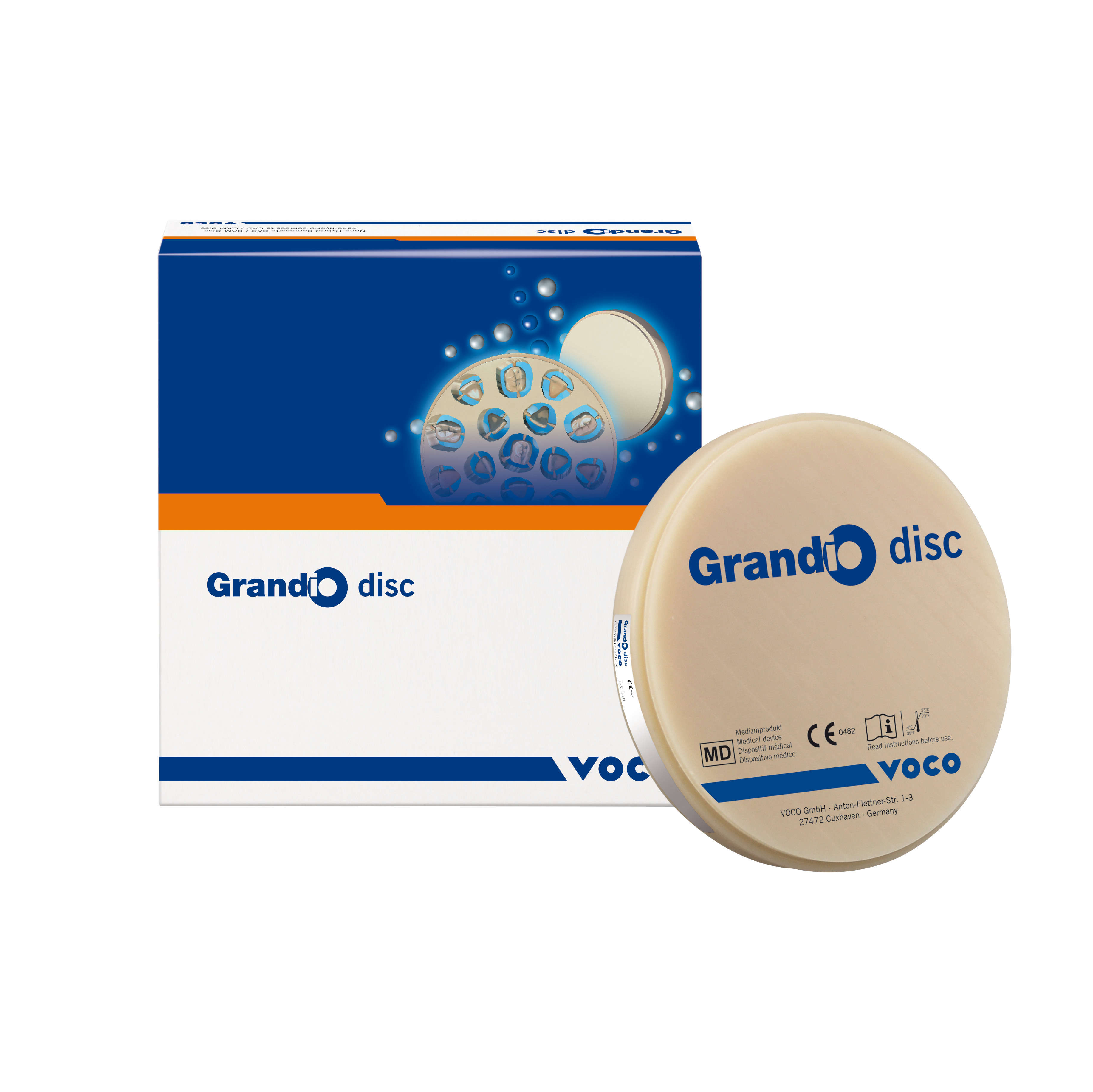 Grandio Disc A1 High Translucency 15mm