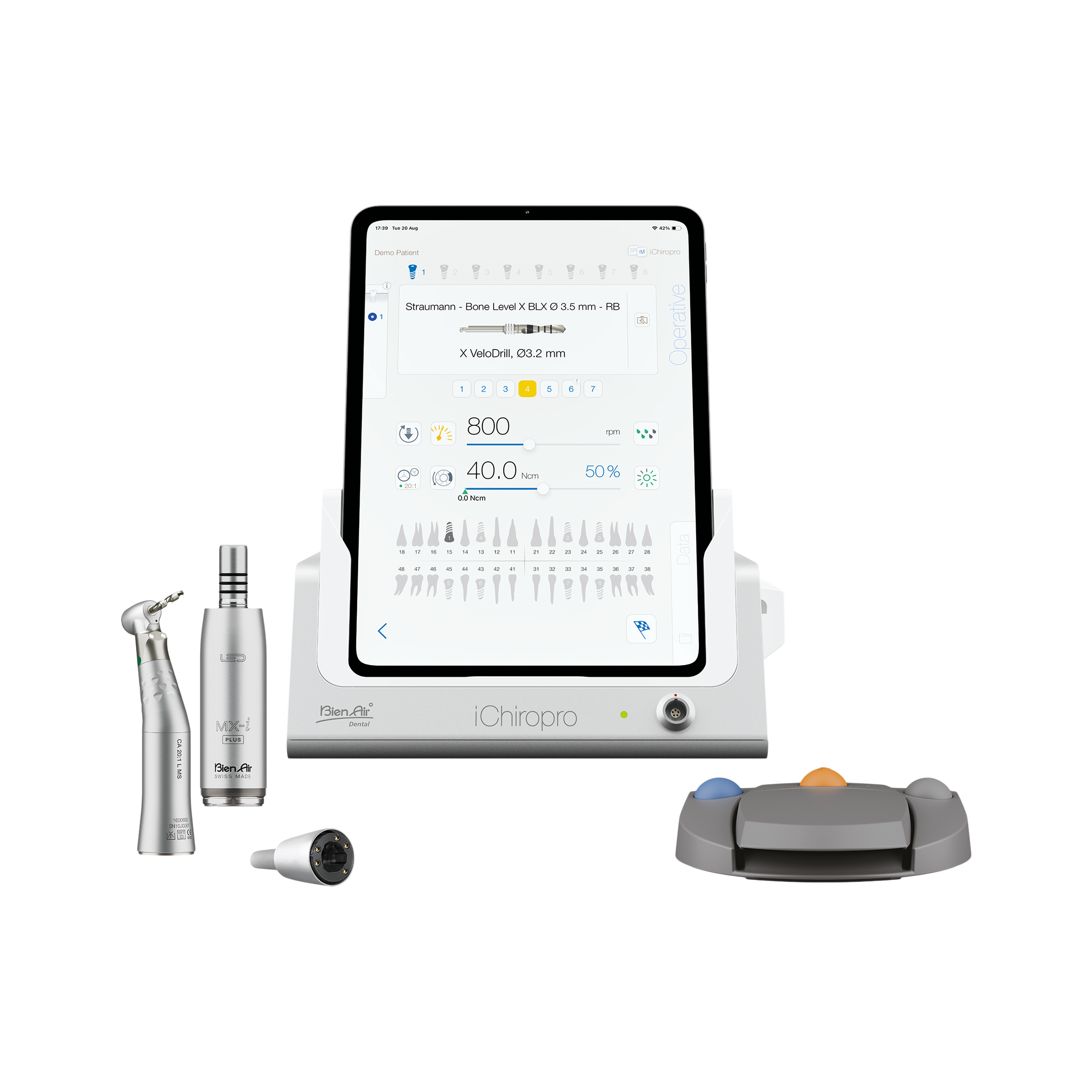 iChiropro Set w/Wireless Pedal and CA 20:1 L