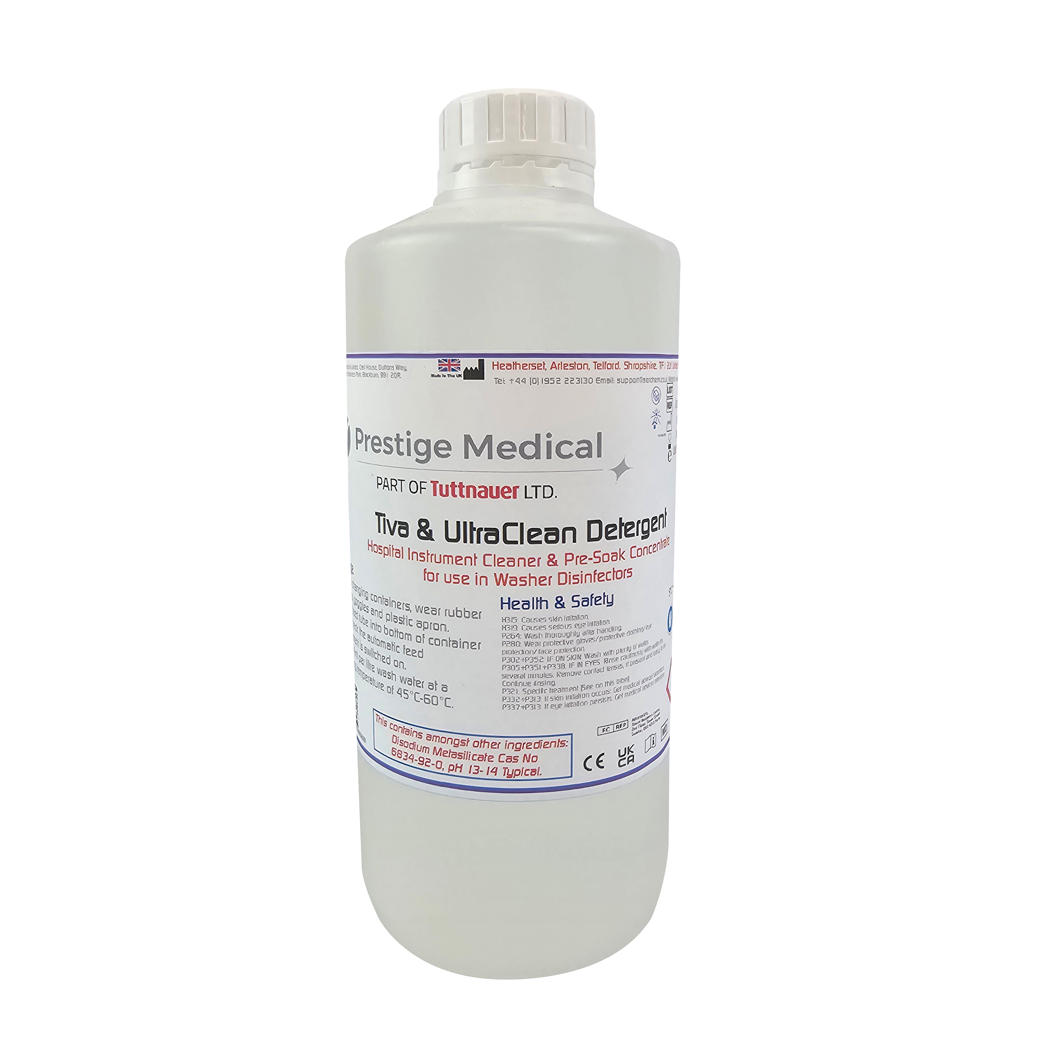 Tiva and UltraClean Detergent 1L