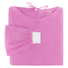Water-Repellent Gown Non-Sterile Pink 50pk