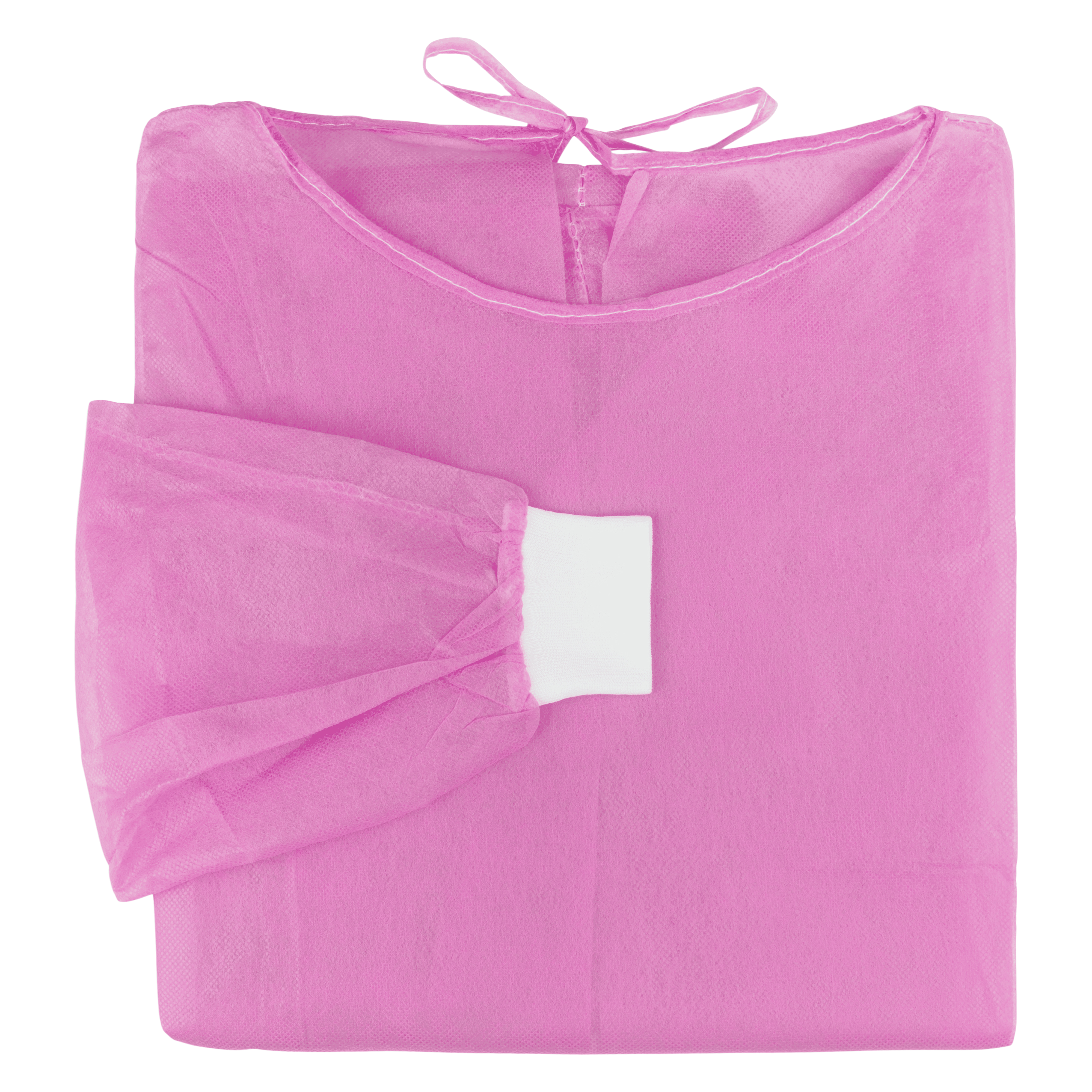 Water-Repellent Gown Non-Sterile Pink 50pk