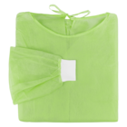 Water-Repellent Gown Non-Sterile Lime 50pk