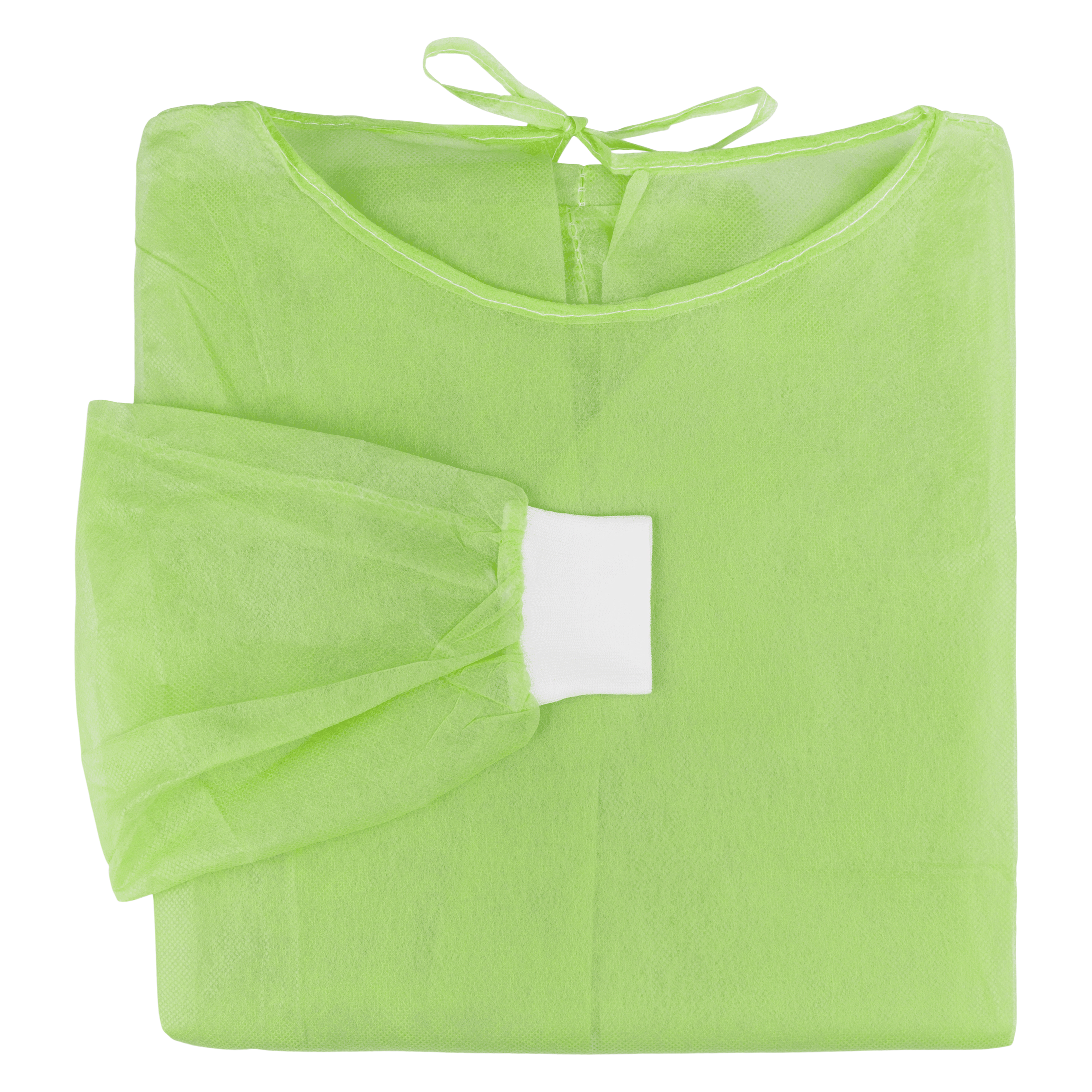 Water-Repellent Gown Non-Sterile Lime 50pk