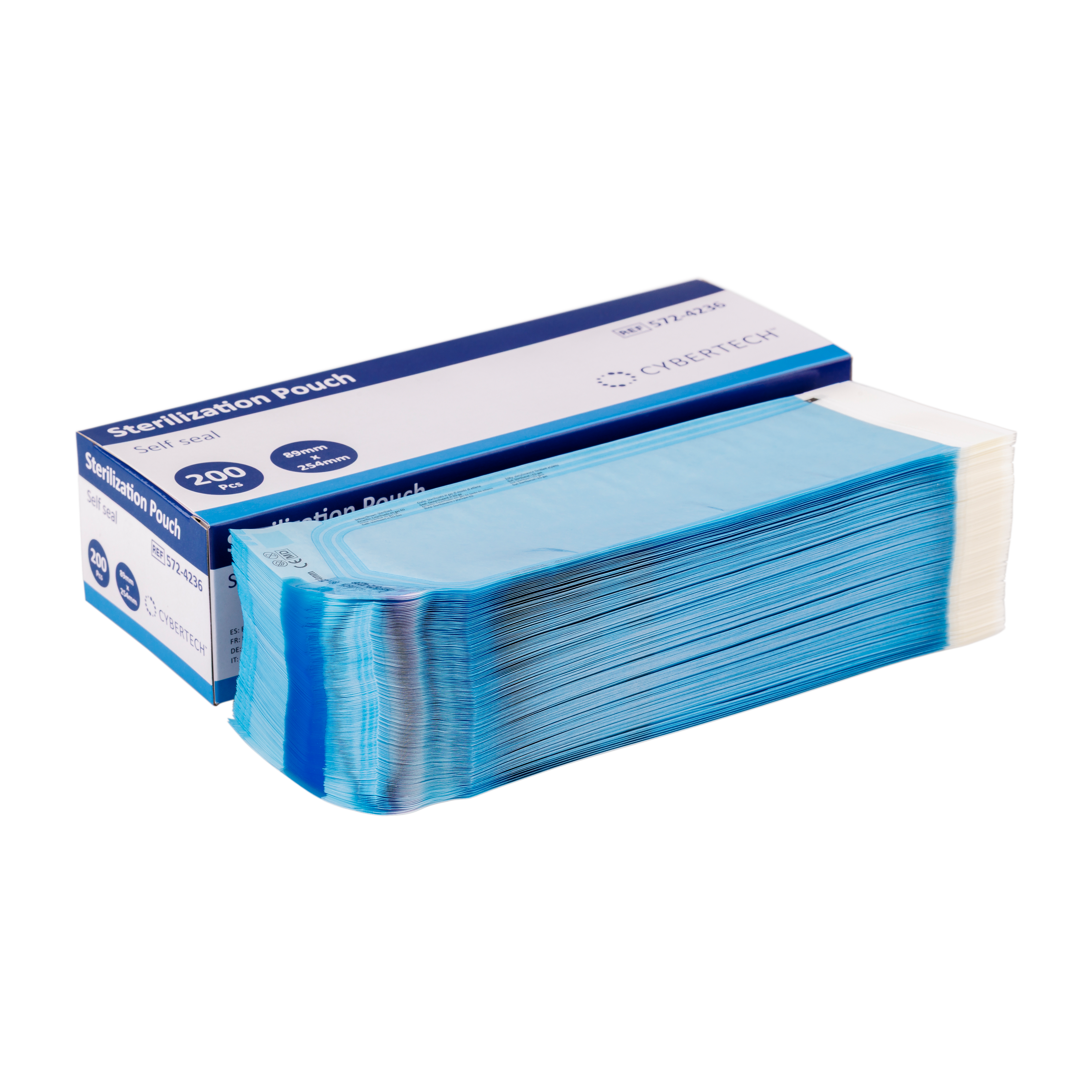 CyberPouch Selfseal 89 x 254mm 200pk