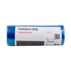DEHP Patient Apron PE Blue 81 x 53cm Roll 200pk