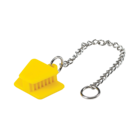 Mouth Prop With Chain Small Yellow