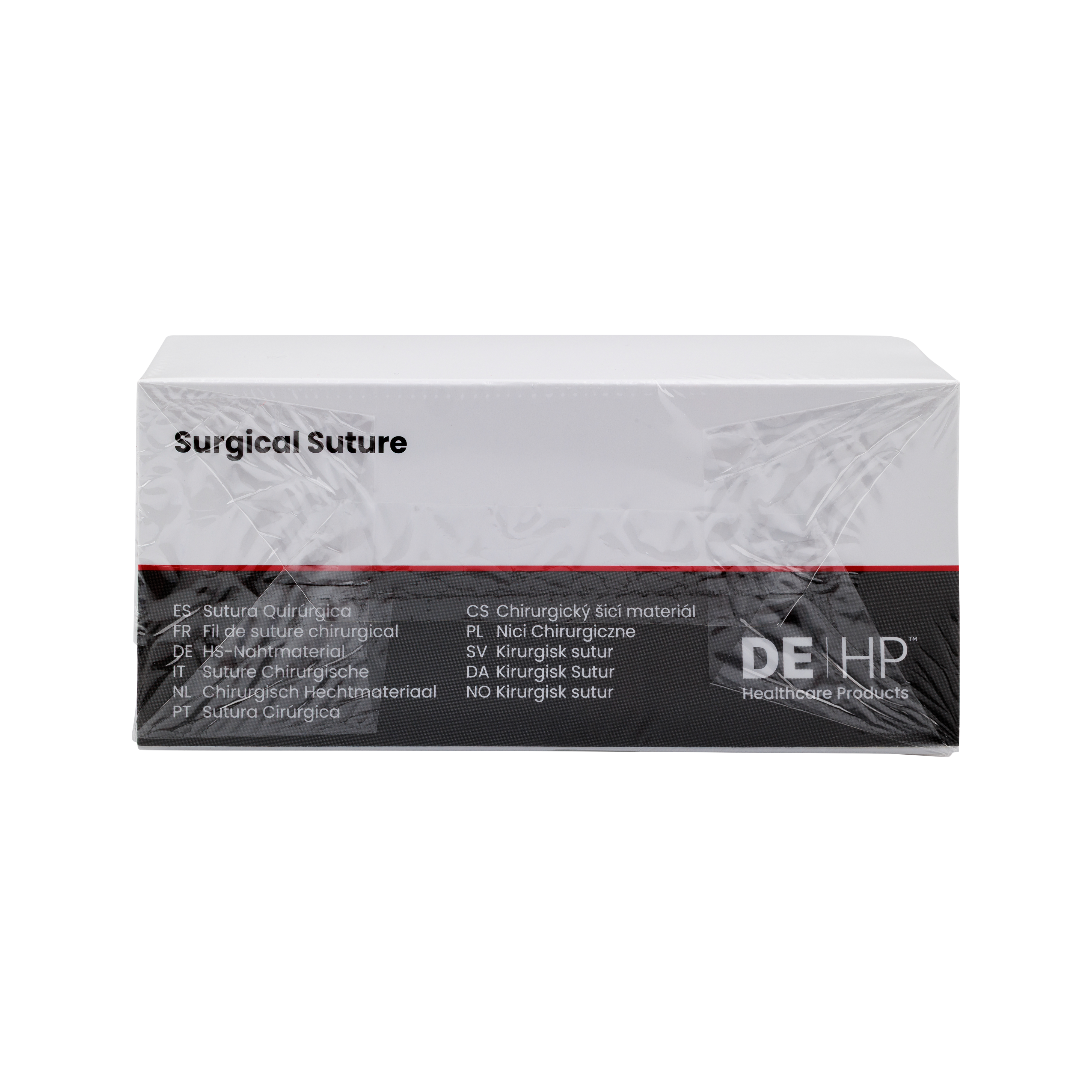DEHP Silk Black Sutures 45cm 3-0 1/2 Circle Reverse Cutting 15mm 12pk