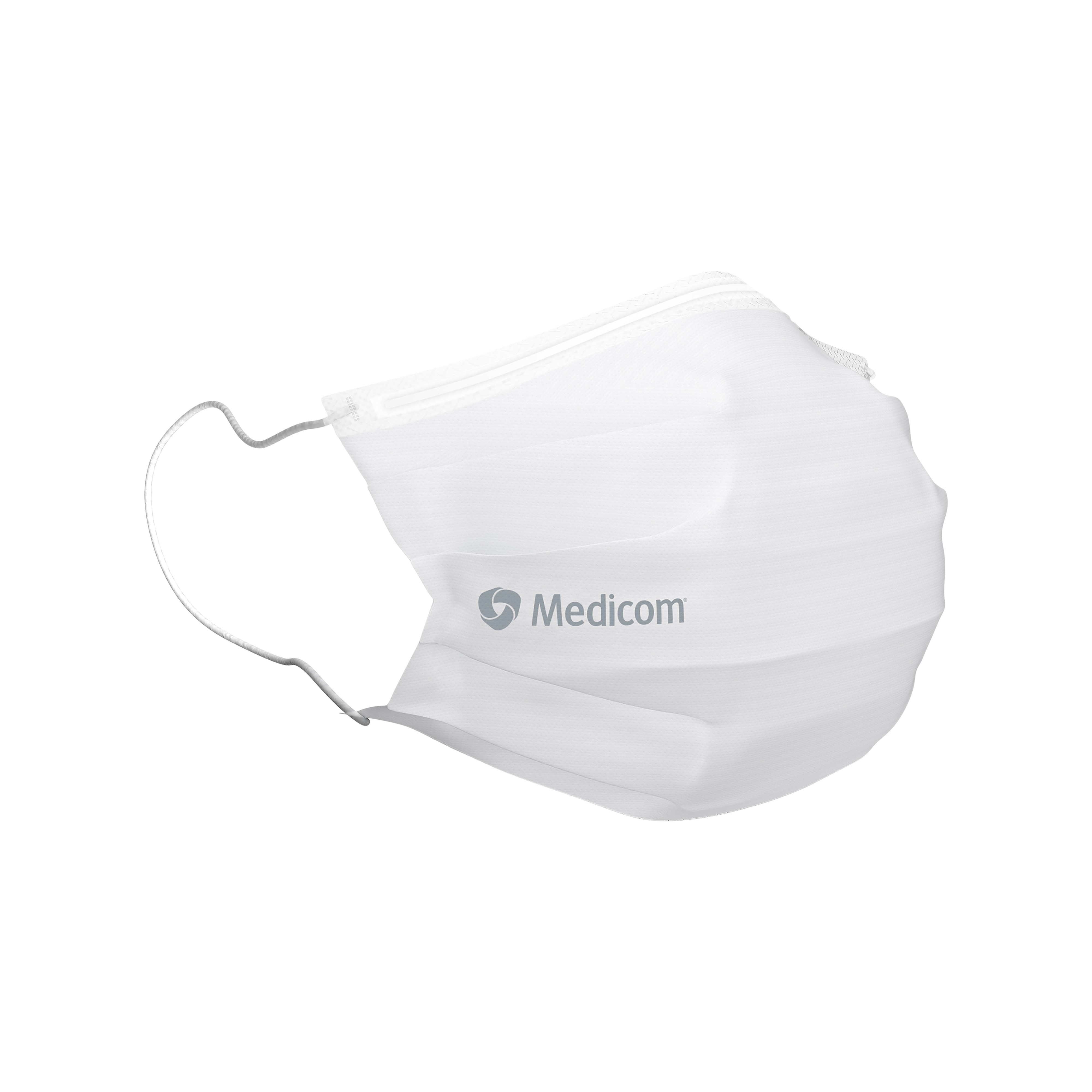 SafeMask Standard Medical Mask Type IIR Earloop White 50pk